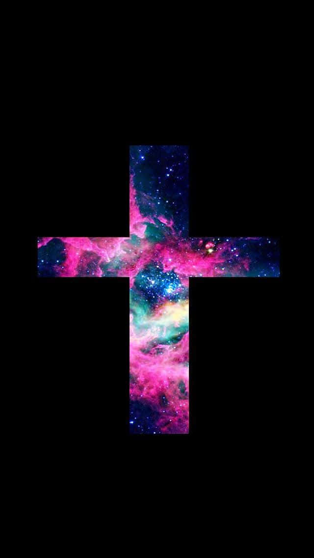Admire The Beautiful Pink Cross