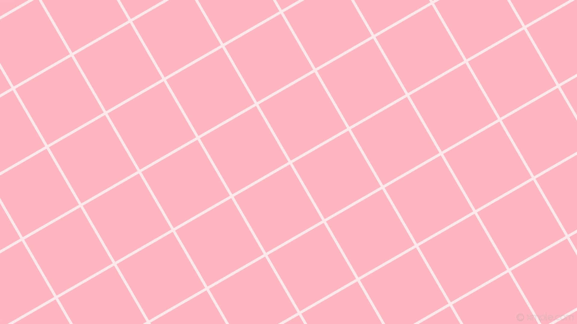 Aesthetic Baby Pink Background And White Pattern