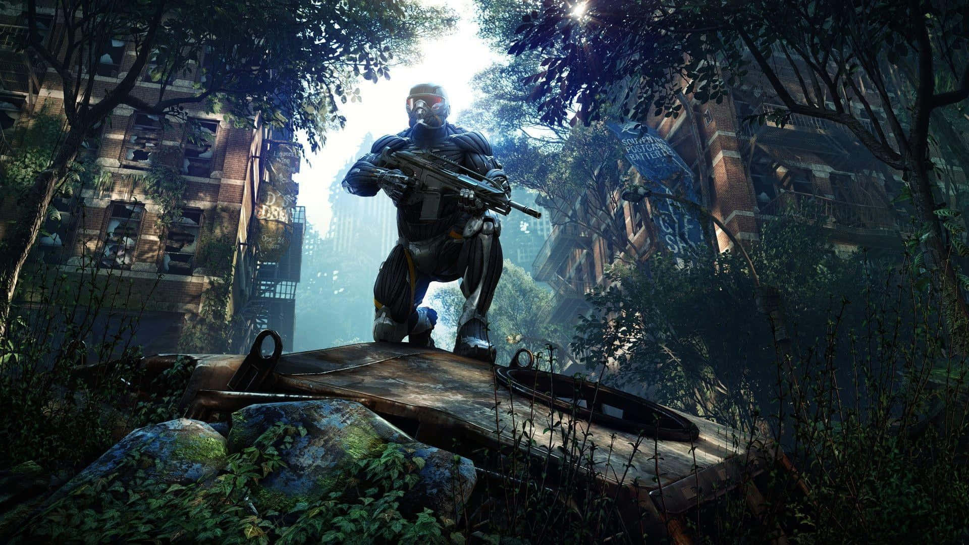 Alcatraz In Game Poster Crysis Hd