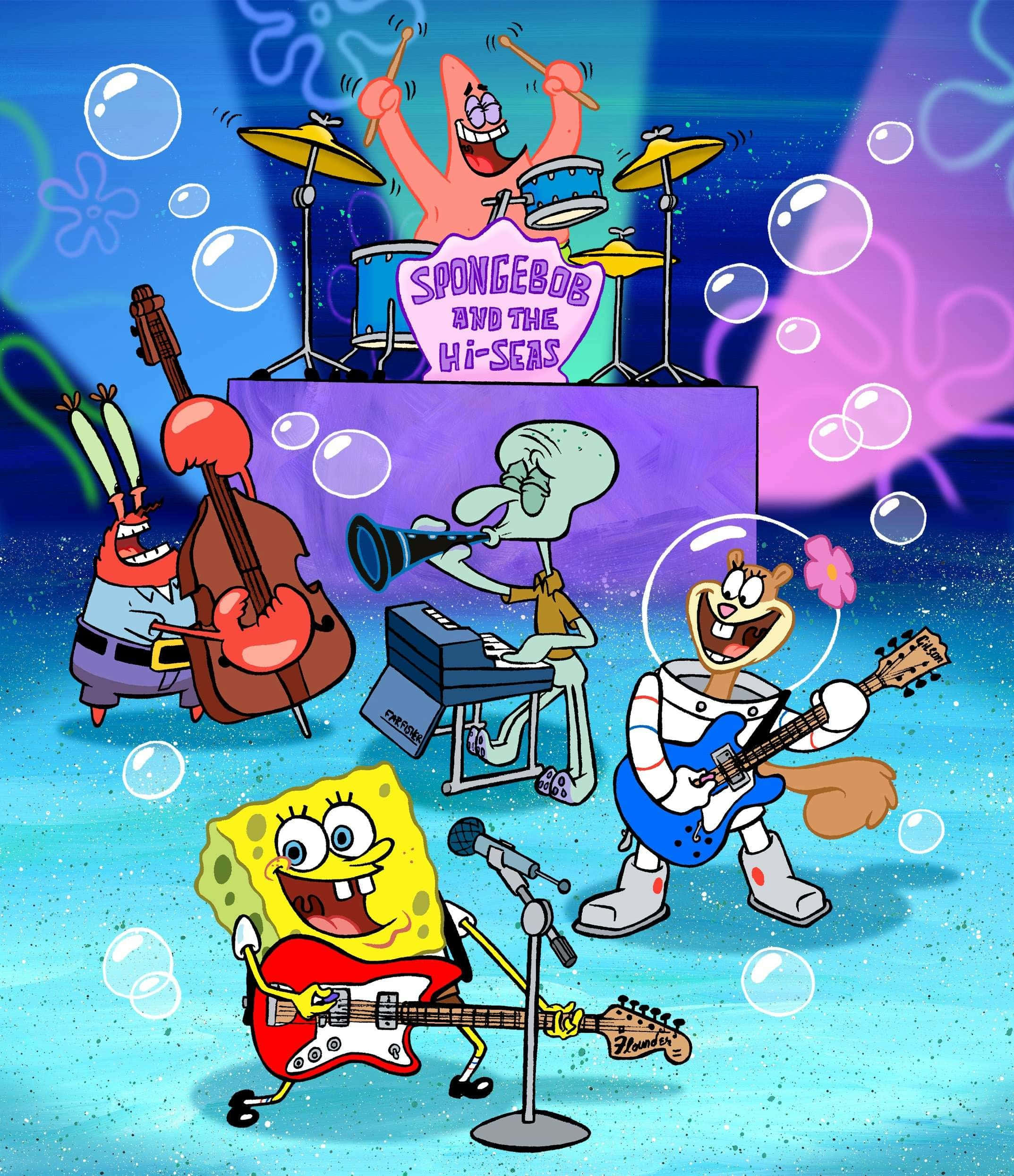 All Of Your Favorite Spongebob Characters In One Place