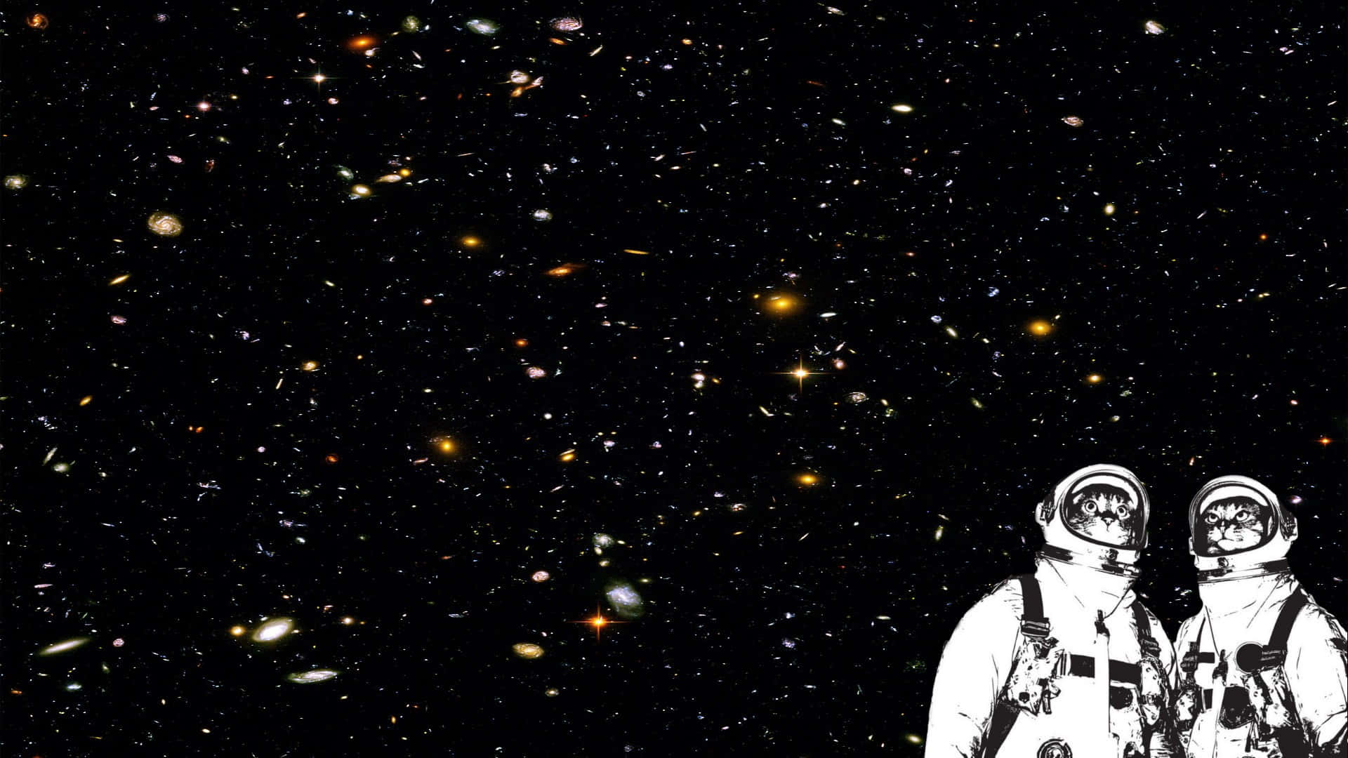 An Astronaut Explores The Vastness Of Outer Space