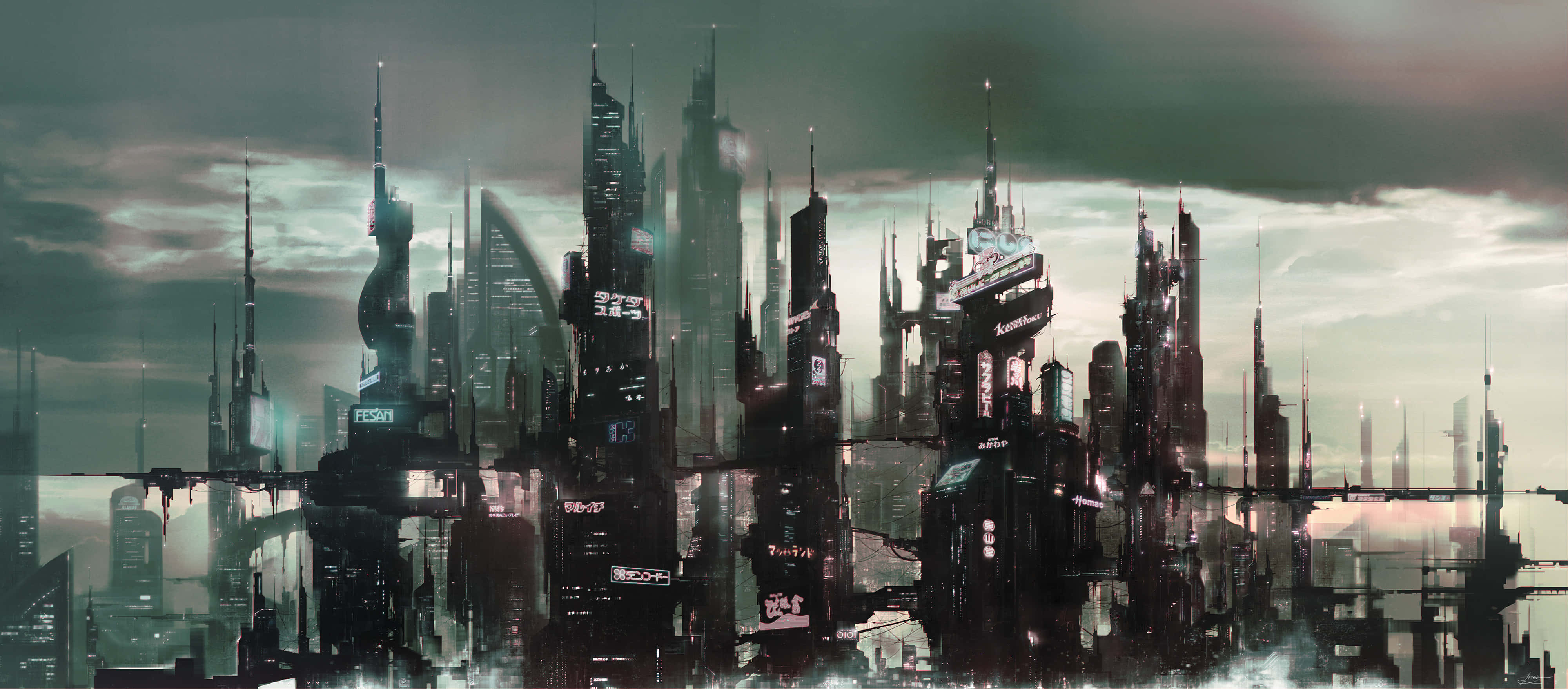 An Awe-inspiring, Futuristic City Skyline