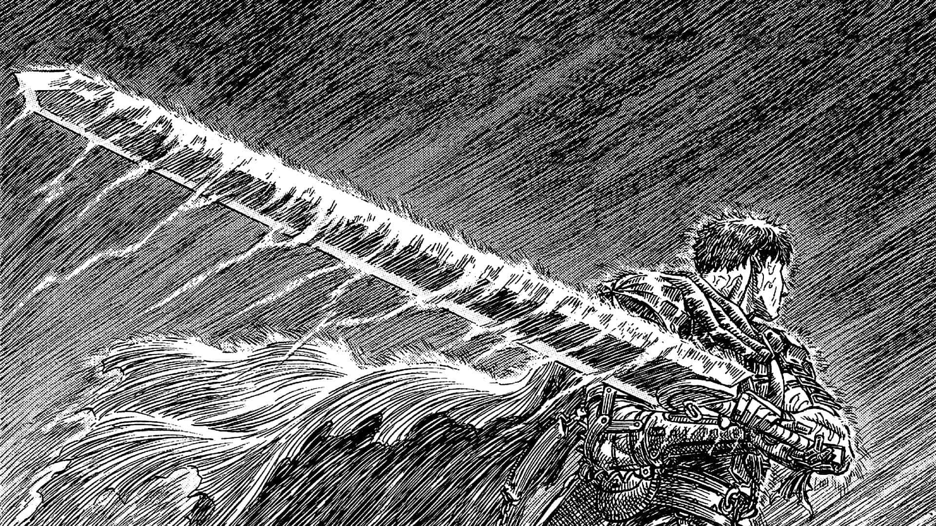 Berserk Manga Guts Dragon Slayer