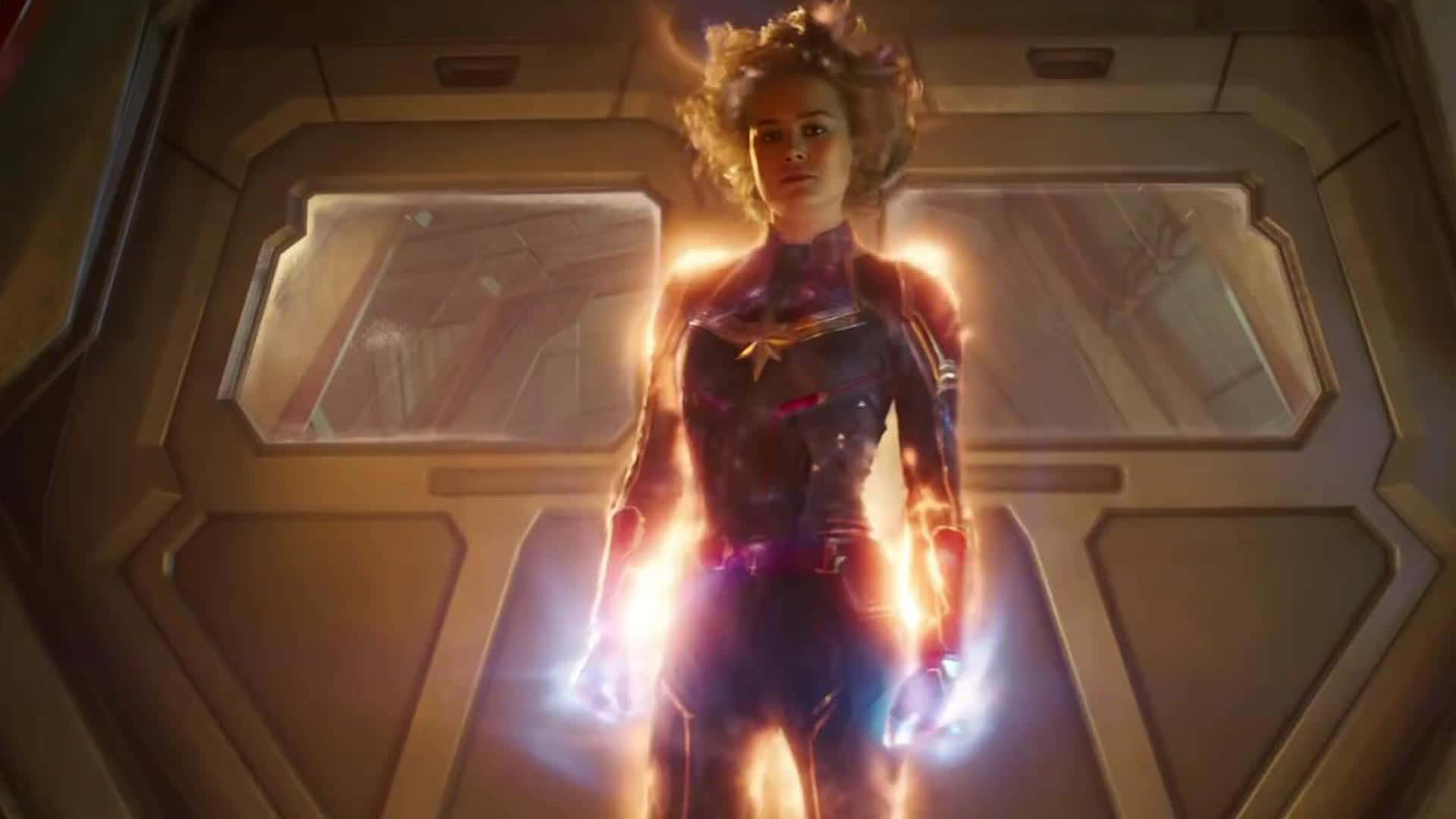 Brie Larson As Captain Marvel In Marvel's 'captain Marvel' Movie