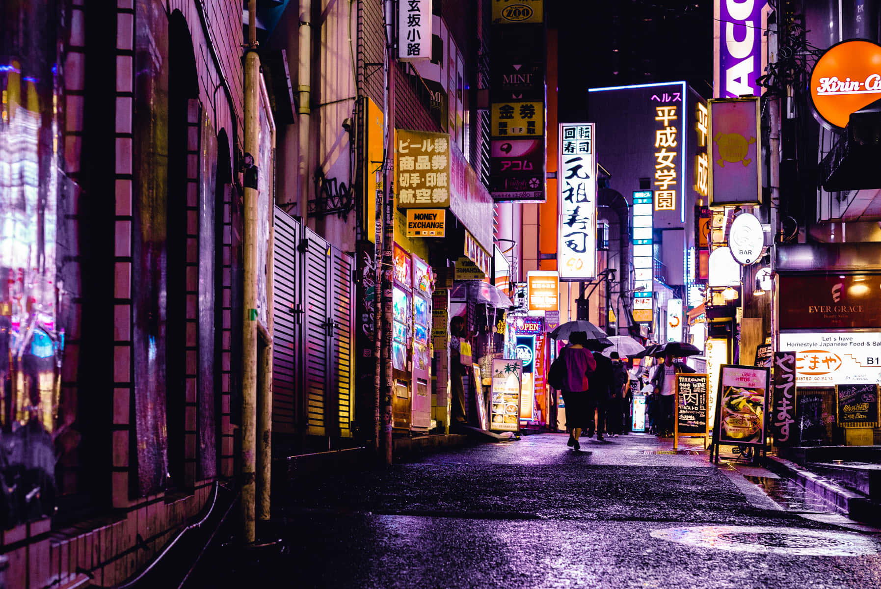 Bright Lights In Tokyo, Japan