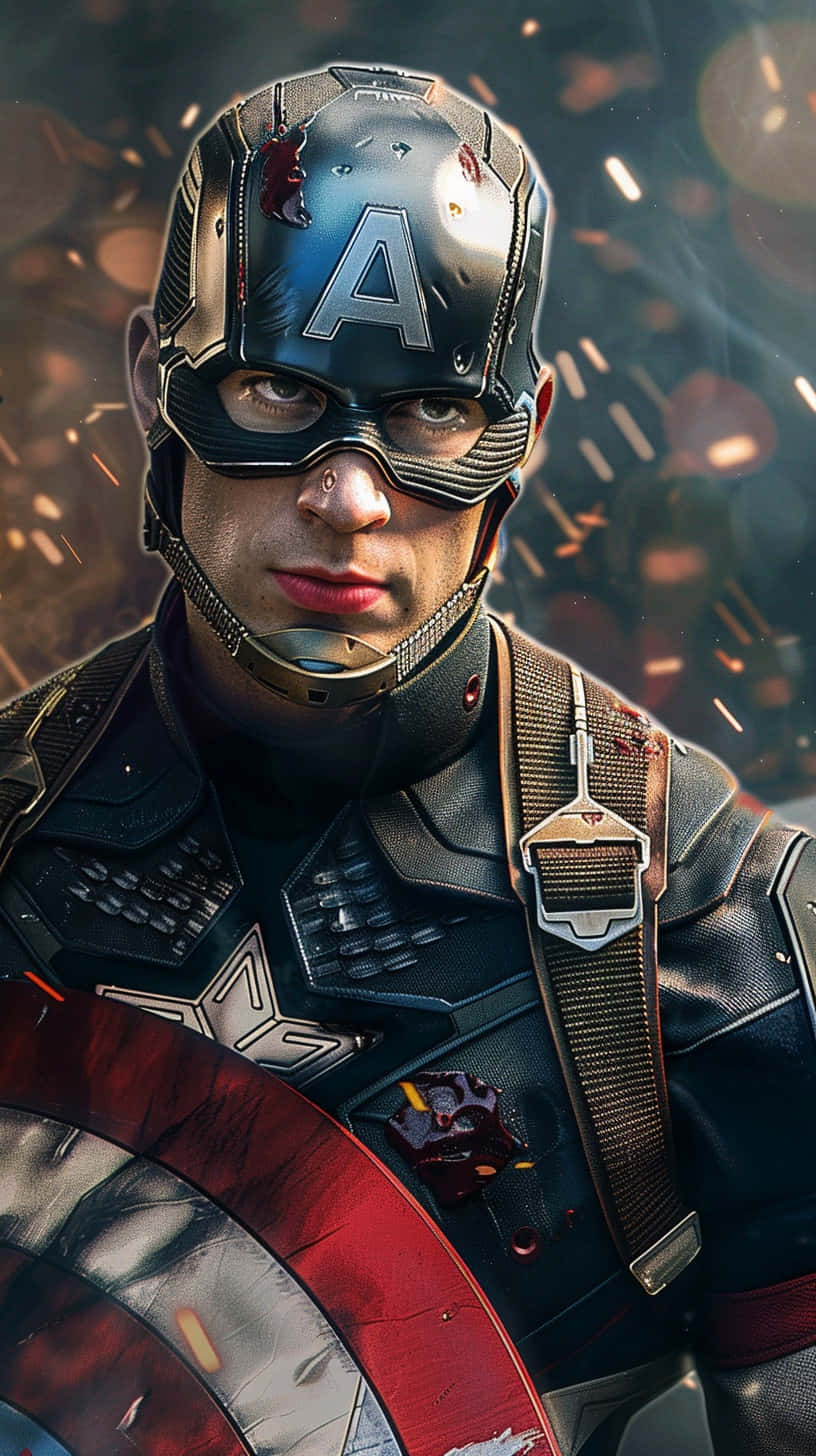 Captain America Battle Ready