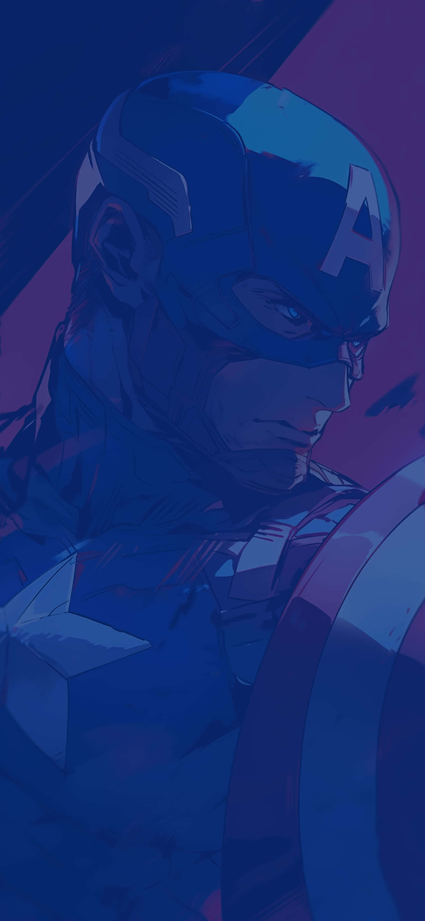 Captain America Profile Artwork