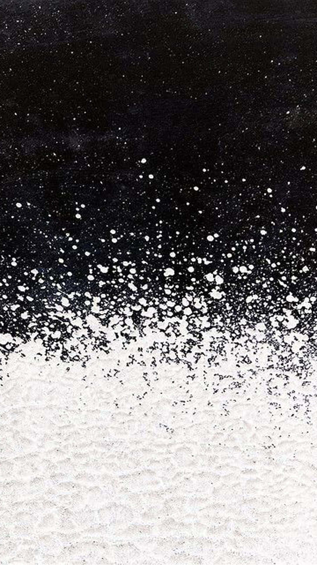 Caption: A Mesmerizing Pattern Of Black And White Dots