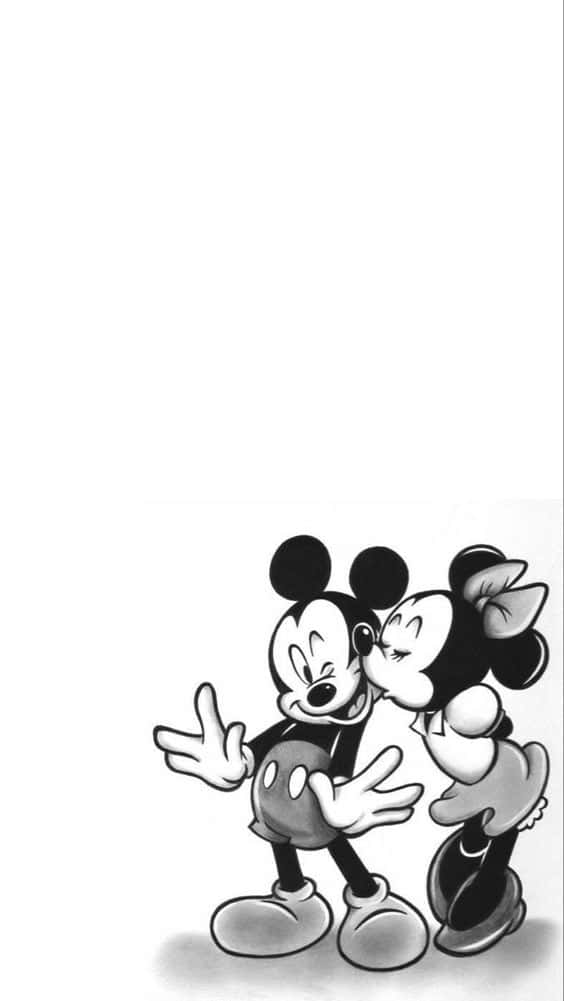 Celebrate Life With White Mickey Mouse