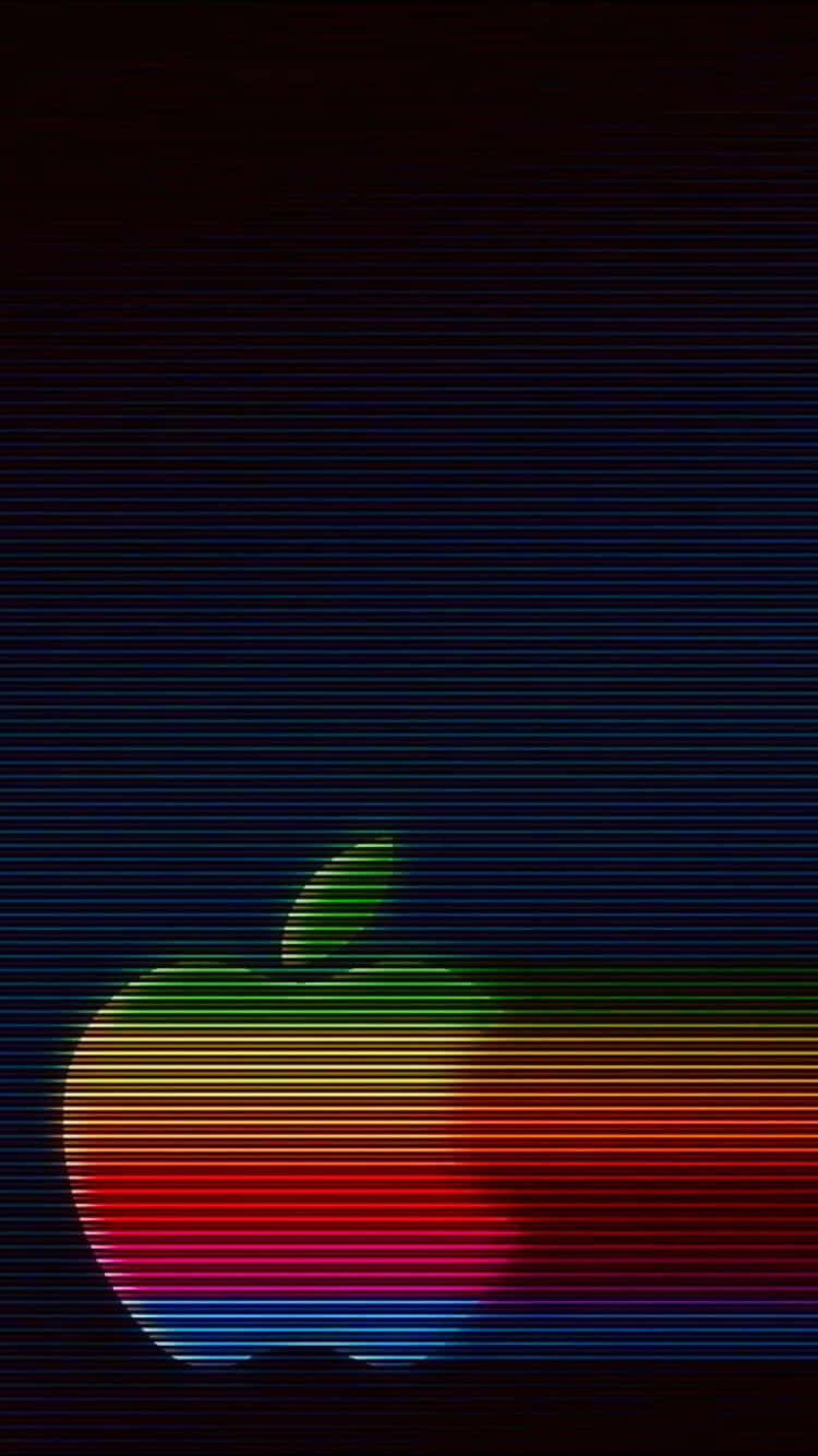 Classic Retro Apple Logo