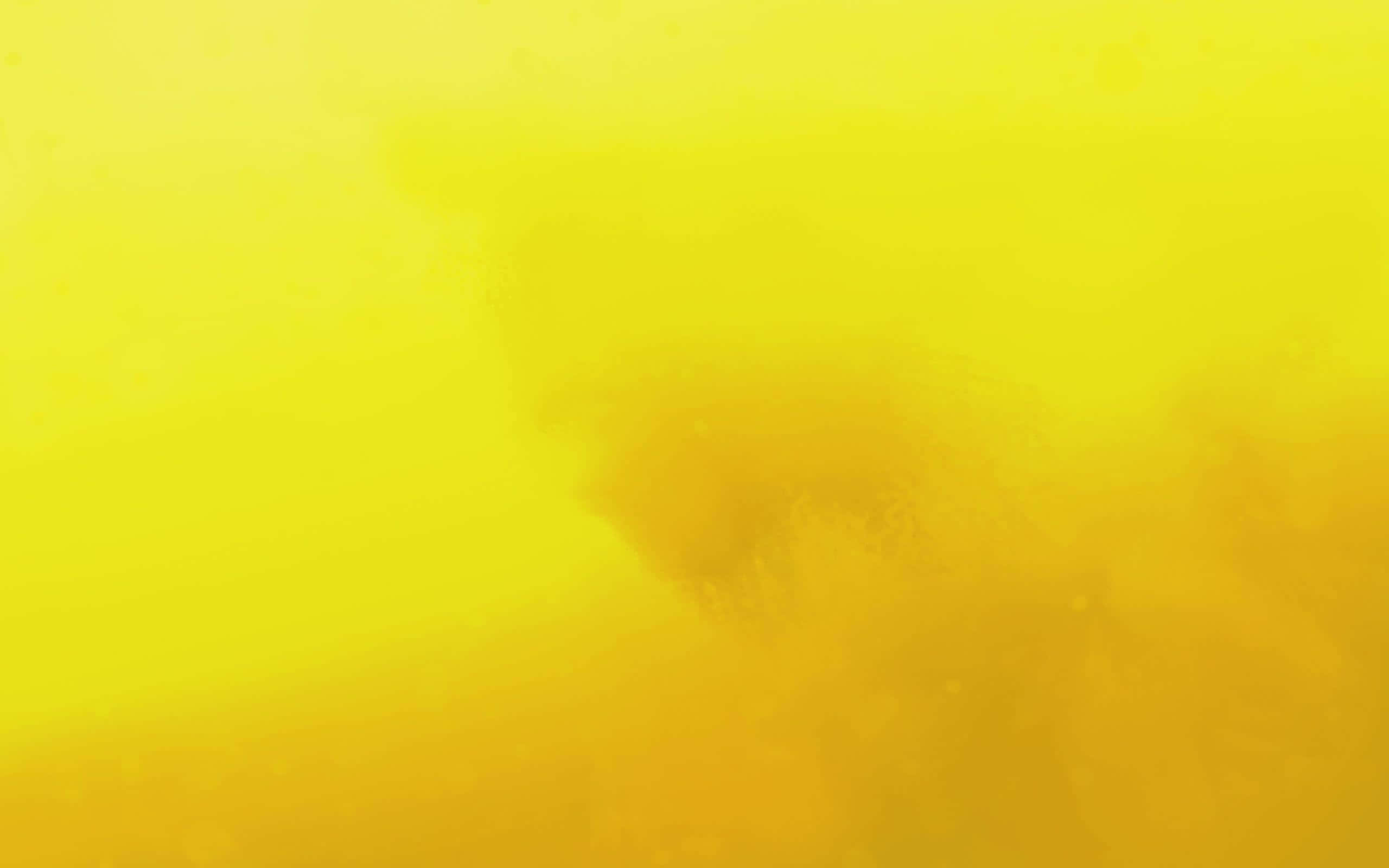 Cloudy Paint In Yellow Aesthetic Desktop
