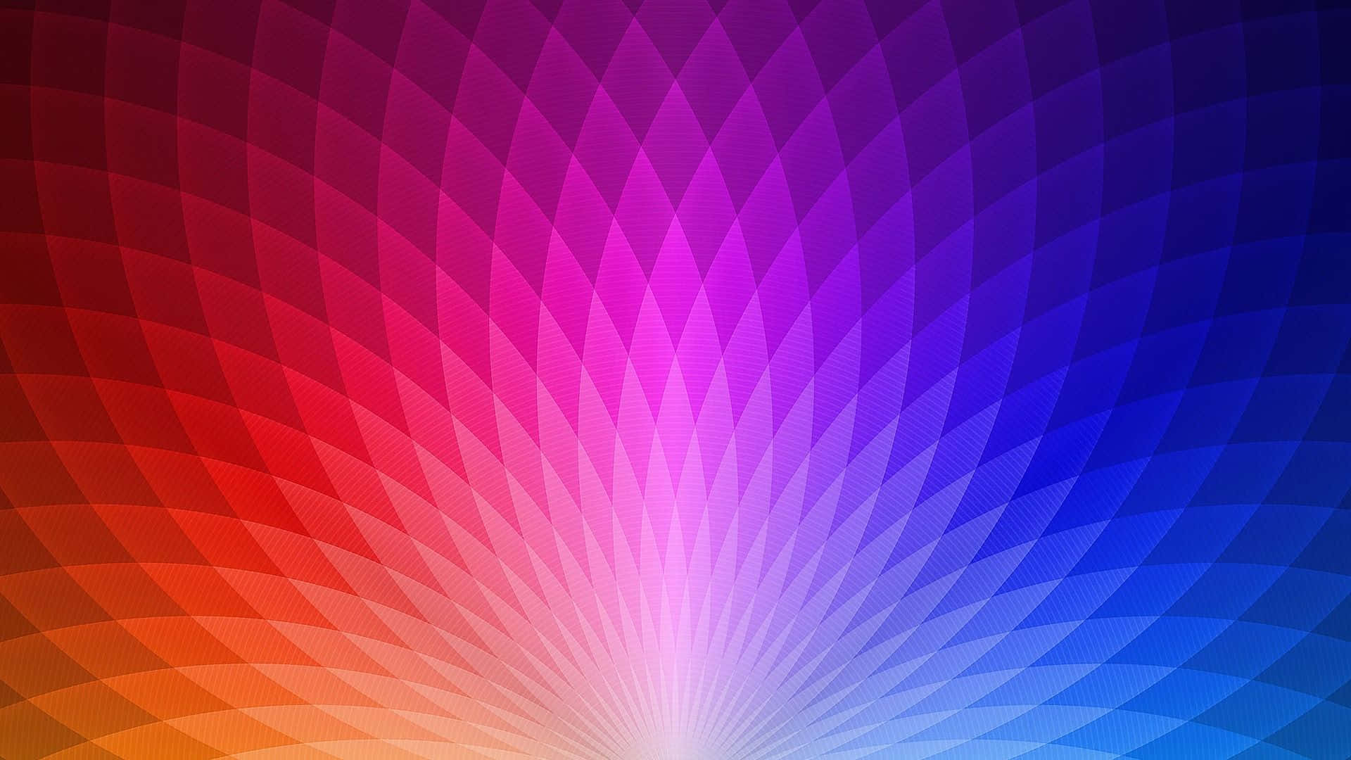 Crystal Blue Fantasy: A Geometric Desktop Wallpaper