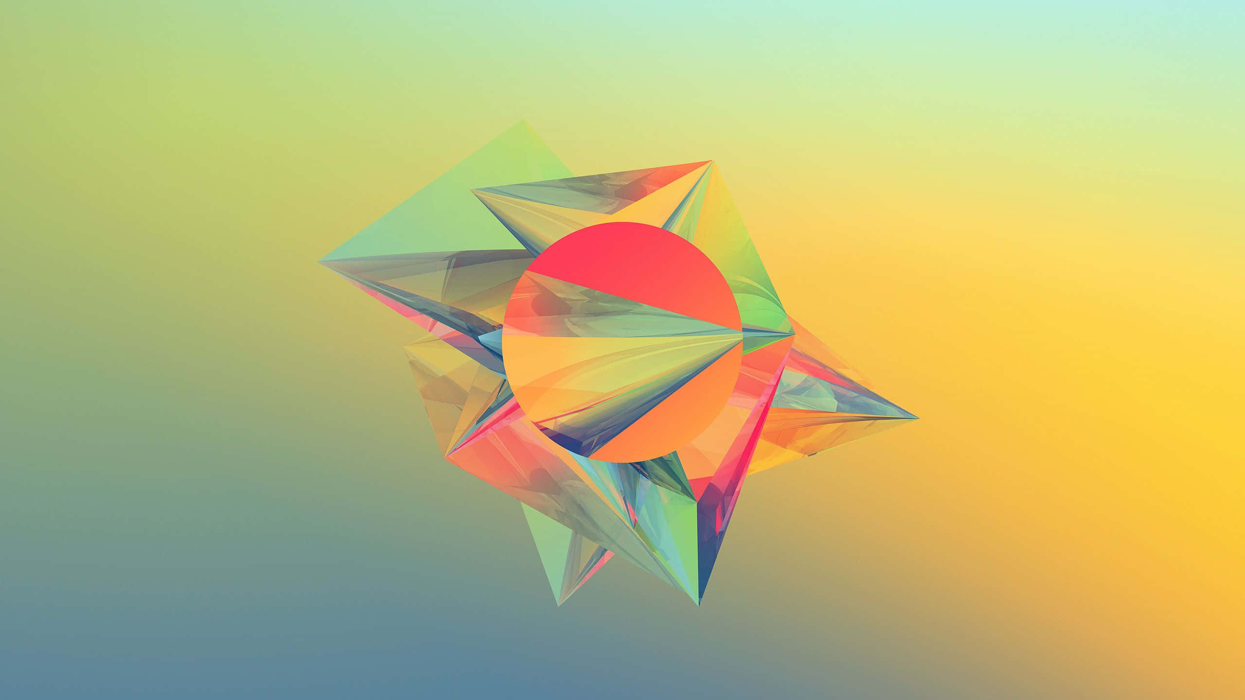 Customize Your Desktop With A Geometric Theme.