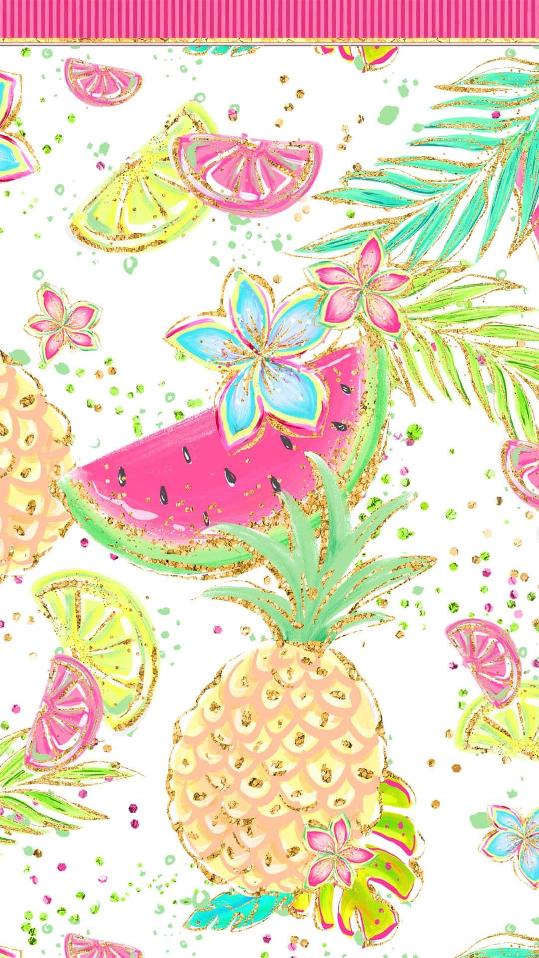 Cute Refreshing Summer Artwork Iphone