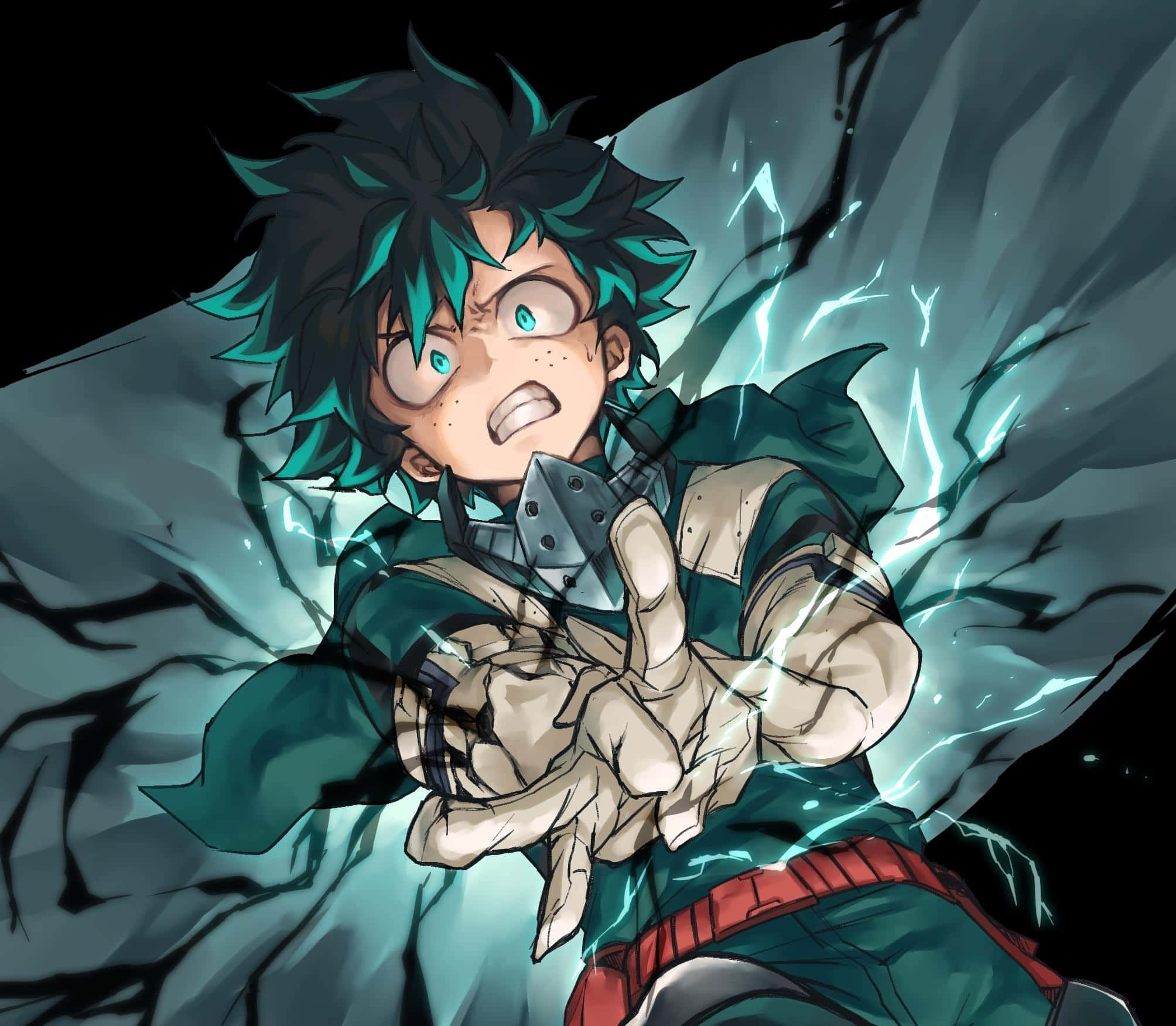 Deku My Hero Academia Anime Finger Flick