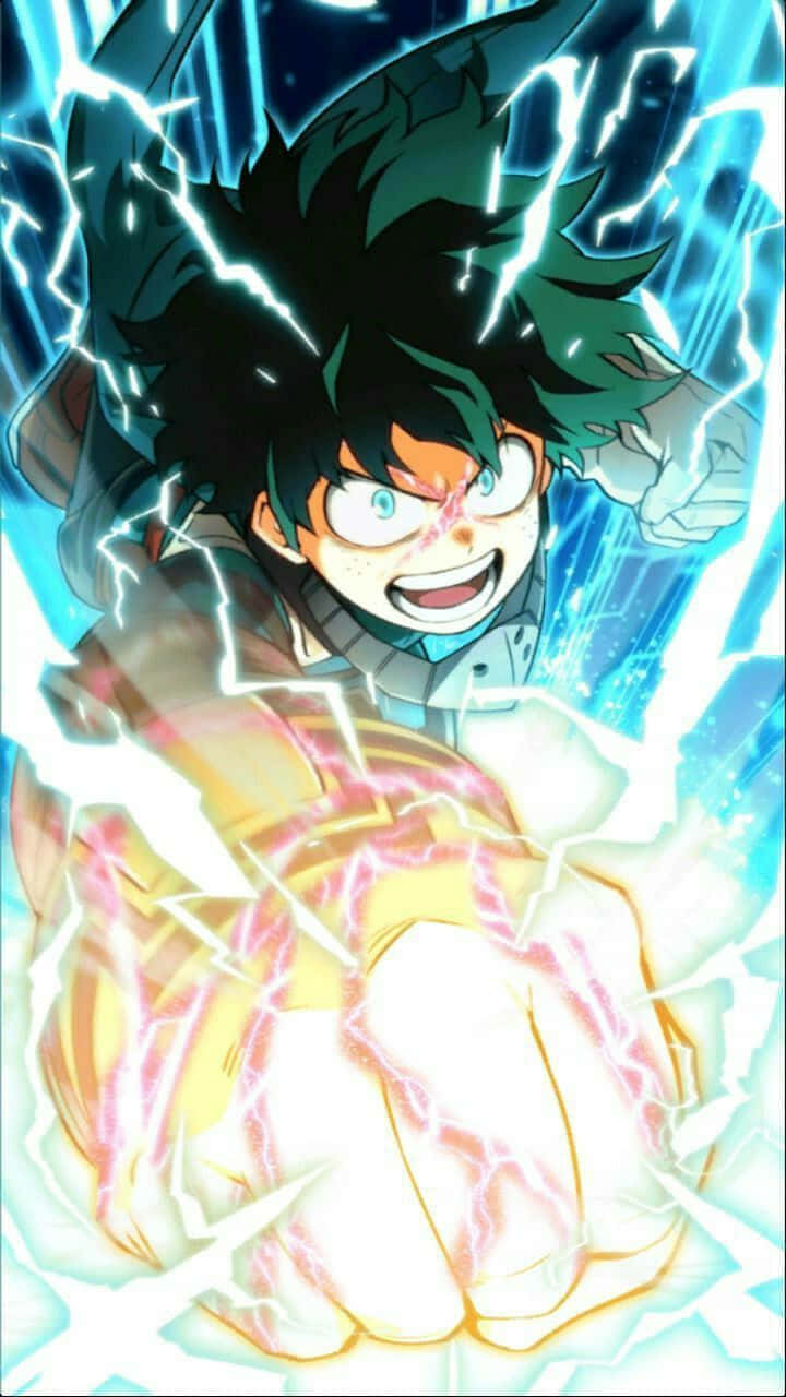 Deku My Hero Academia Anime Full Cowling Mode