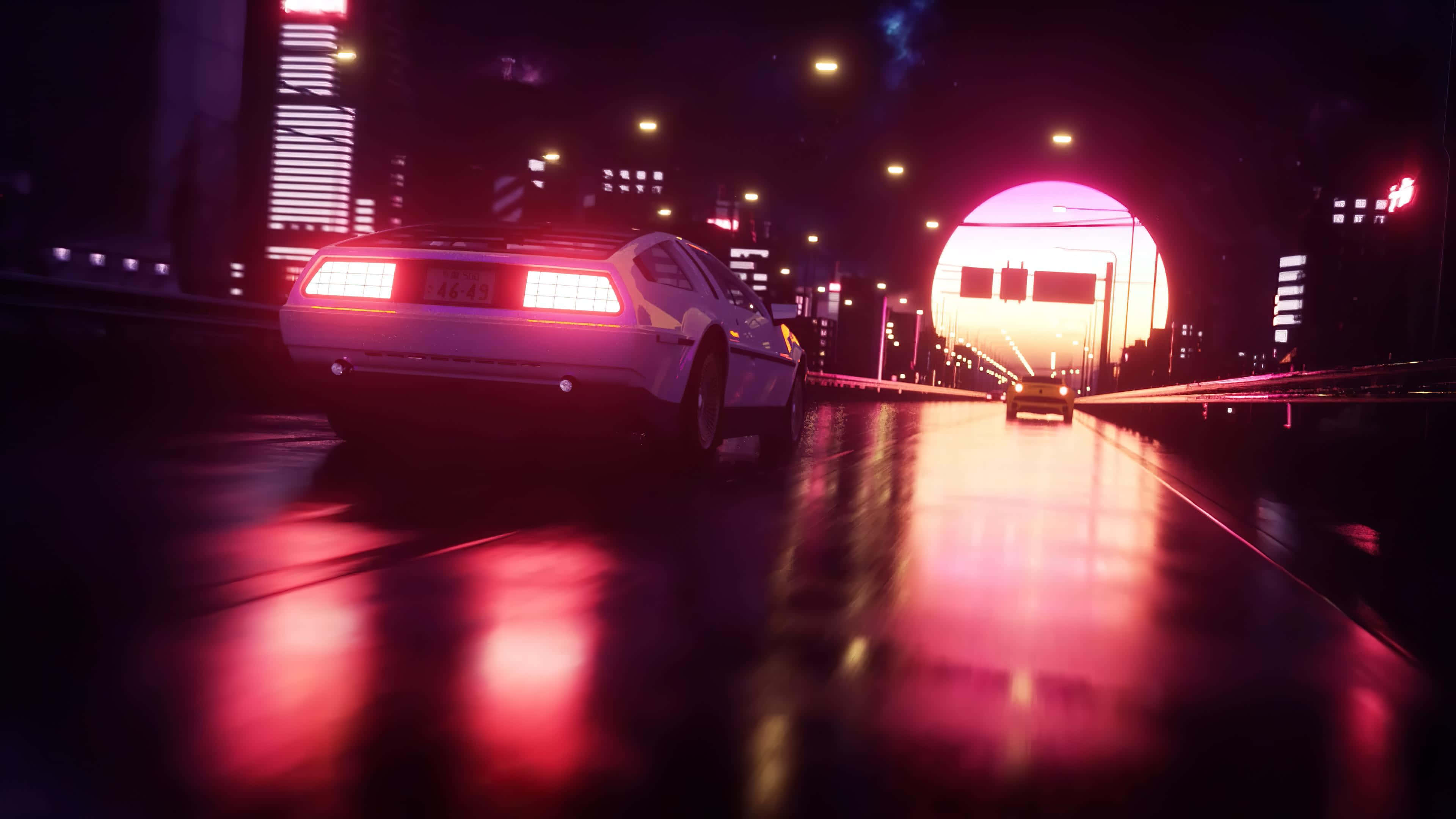 Delorean 4k 3840 X 2160