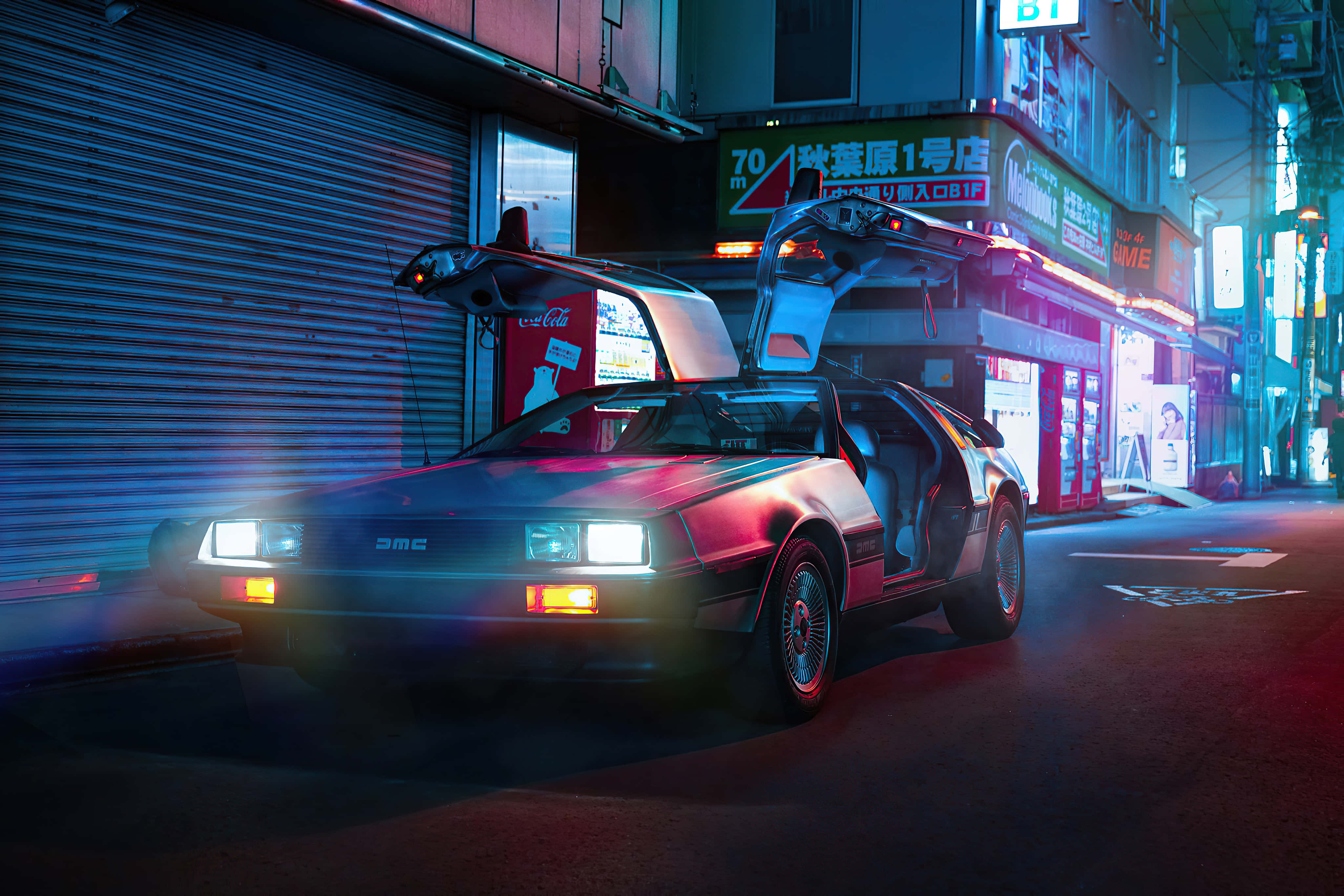 Delorean 4k 4096 X 2732