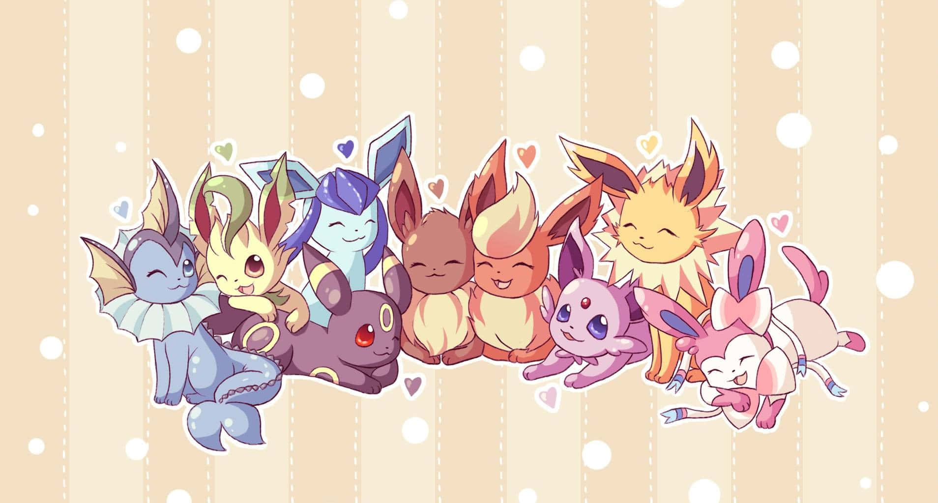 Eevee Is An Ever-evolving Pokemon In The Pokemon World.