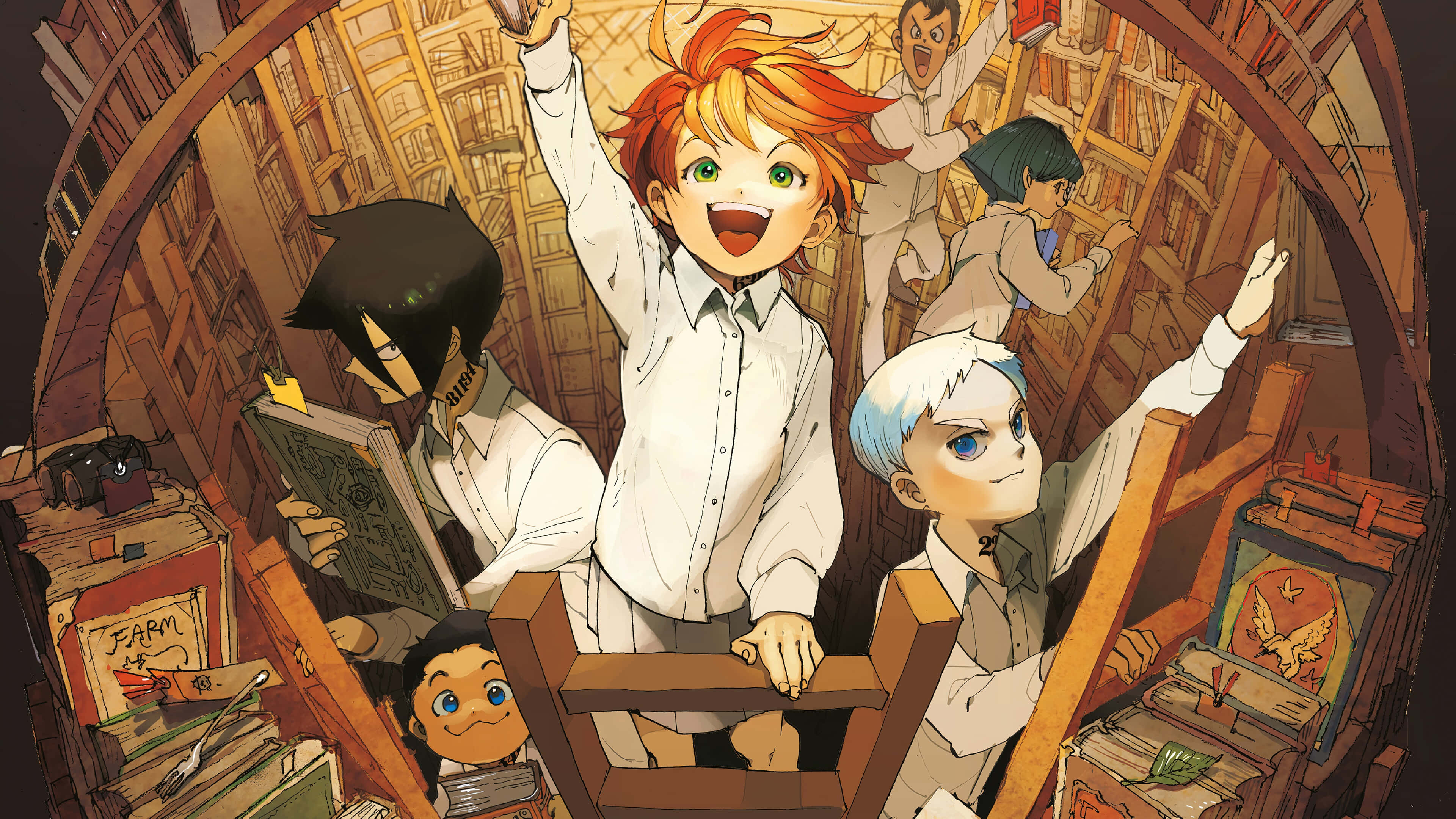 Emma And Ray Of “the Promised Neverland” Stand In The Spotlight