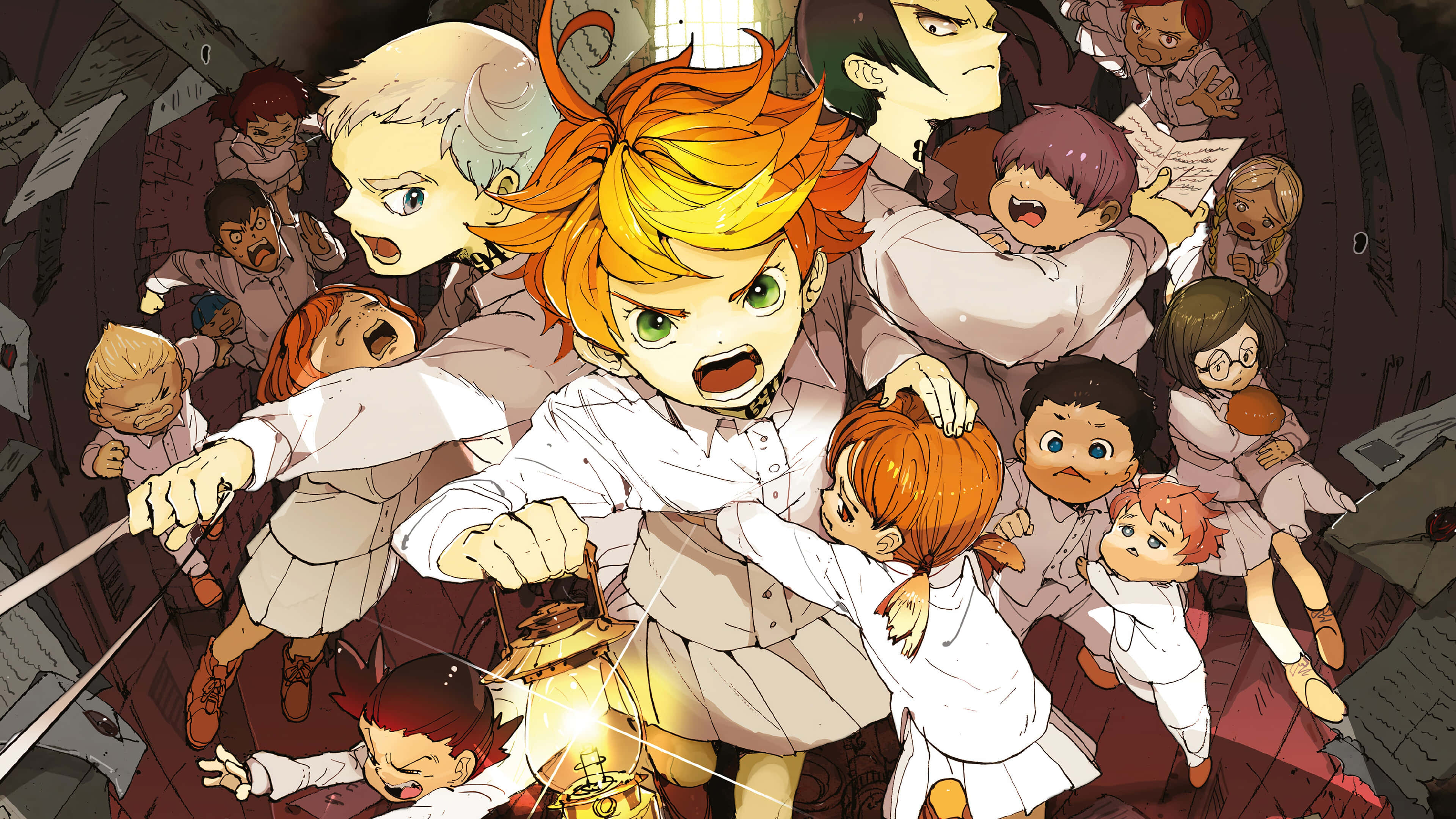 Emma And The Promised Neverland Children Unite