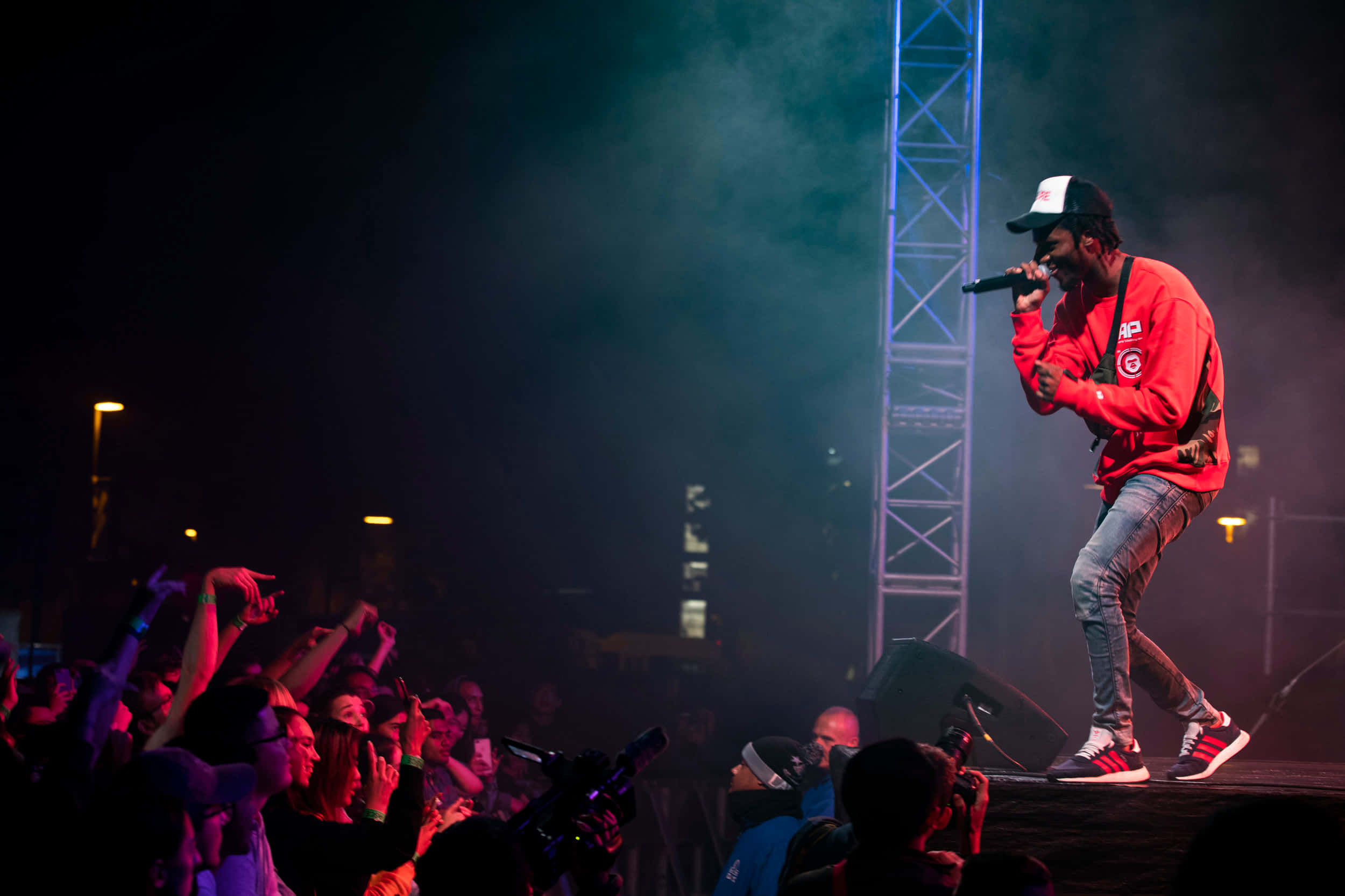 Enjoying The Energy At A Juice Wrld Concert!