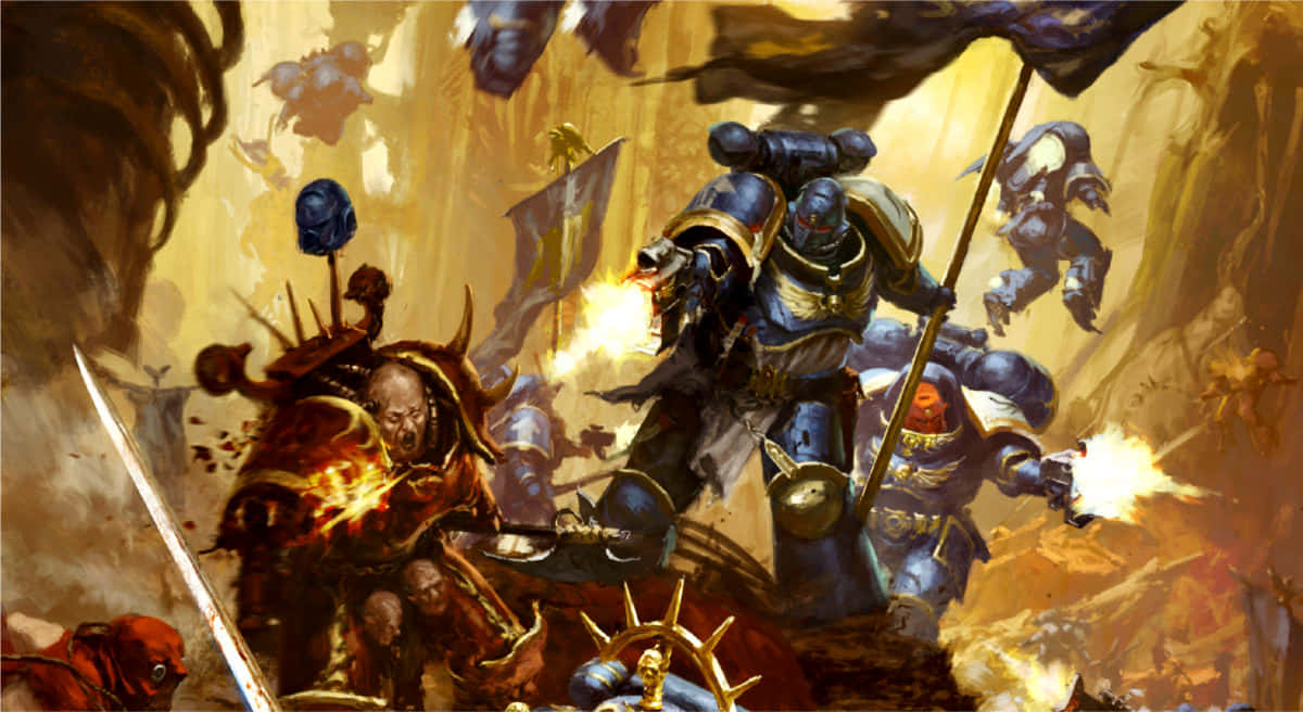 Enter The Epic World Of Warhammer 4k