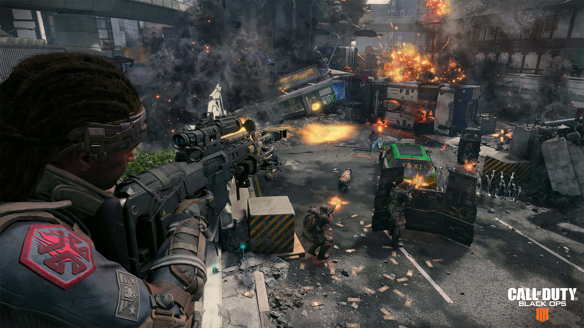 Experience An Exhilarating Battle On The Frontlines Of Call Of Duty: Black Ops 4