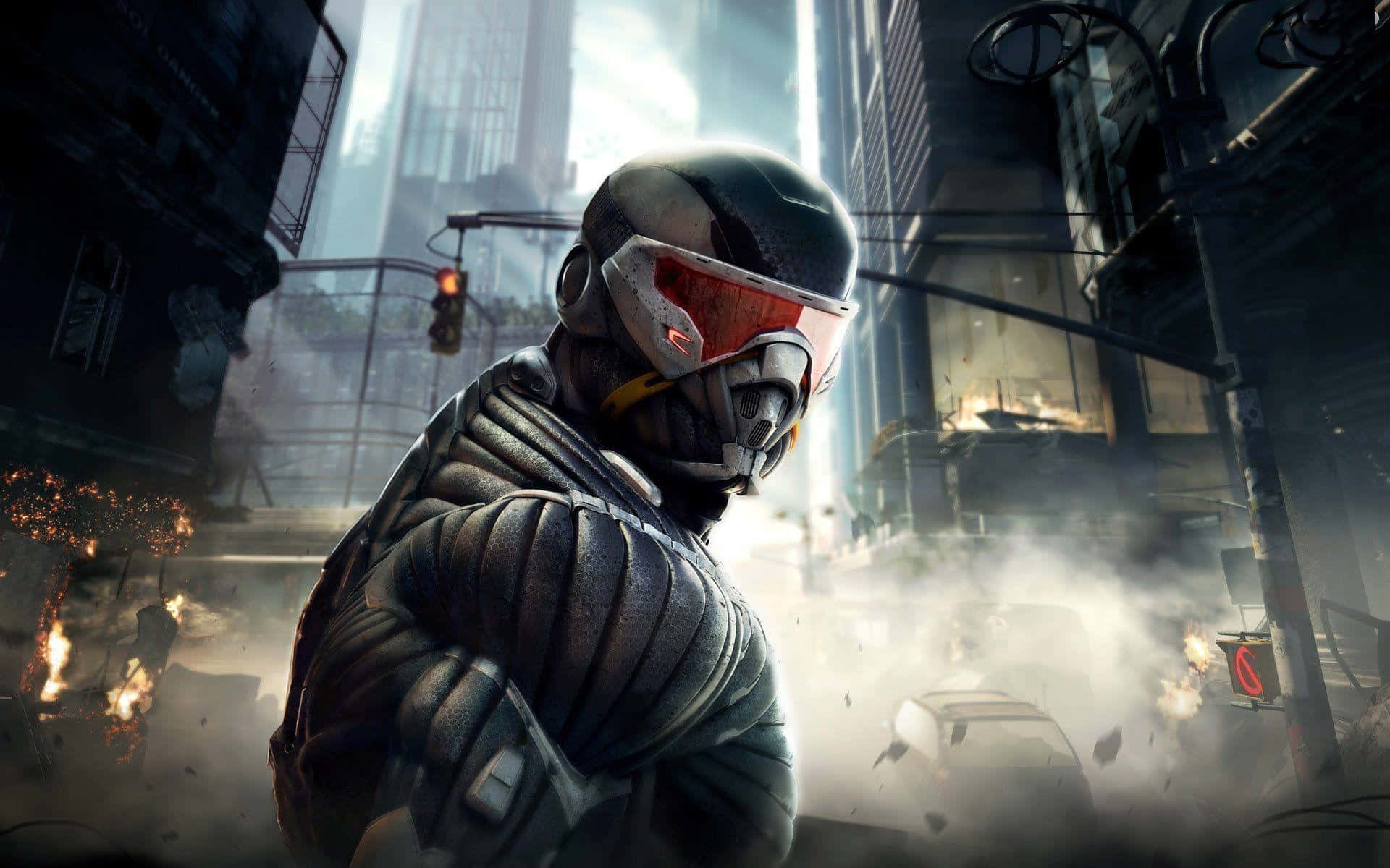 Exploded Vehicles Dust Cloud Crysis Hd