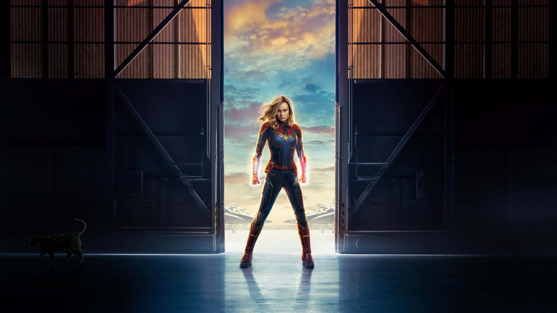 “fight Like A Girl!” - Brie Larson As Carol Danvers, A.k.a Captain Marvel.
