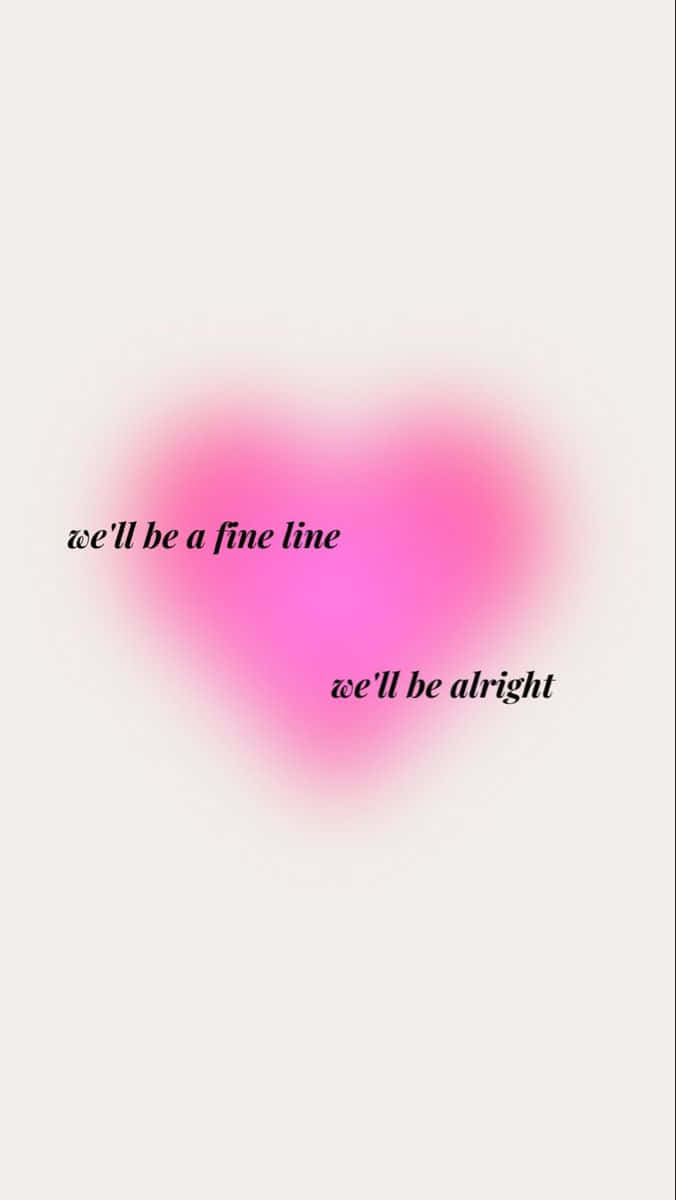 Fine Line Inspired Quote Graphic