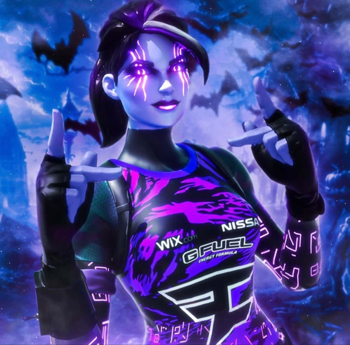 Fortnite Dark Bomber Cosmic Backdrop