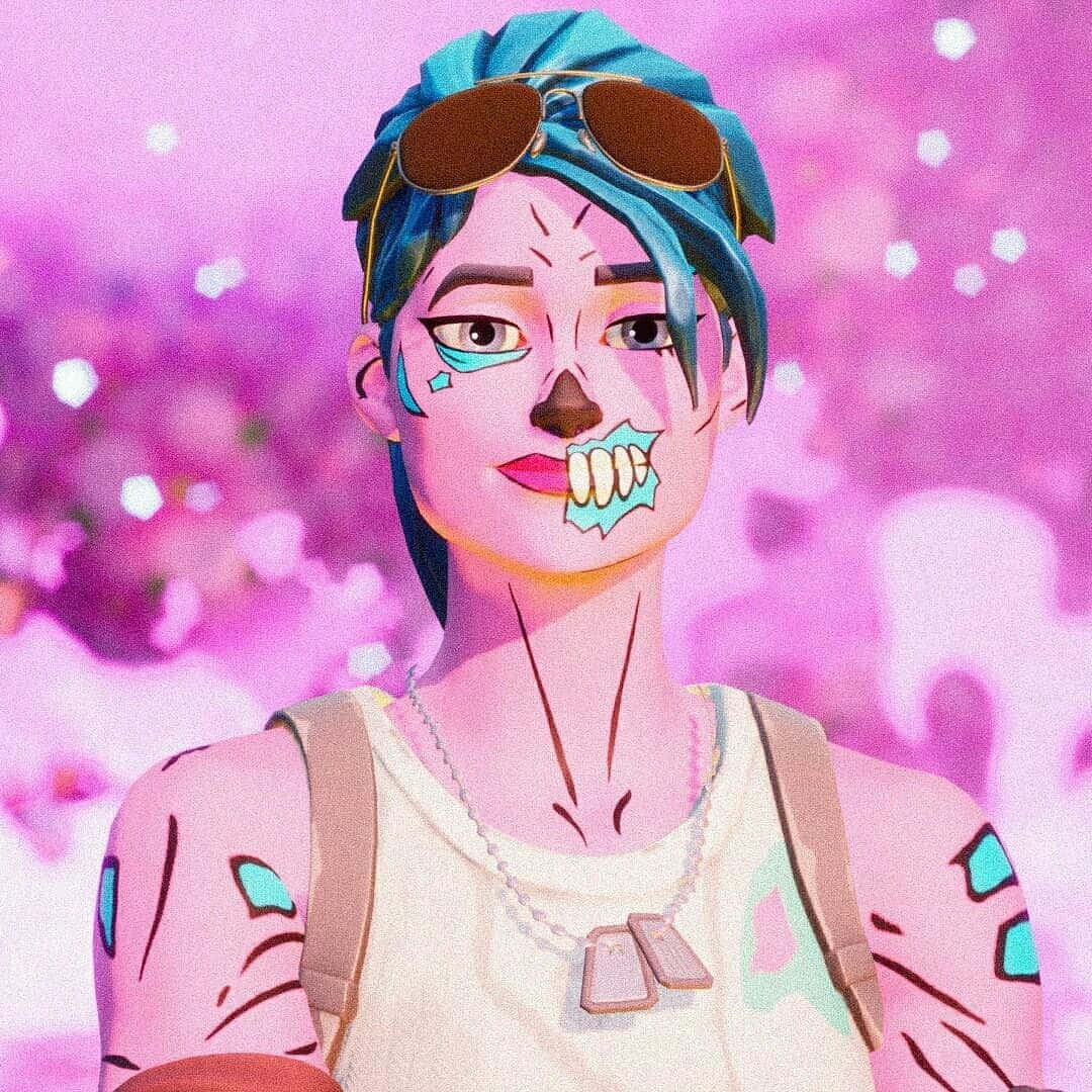 Fortnite Pink Ghoul Trooper Artwork