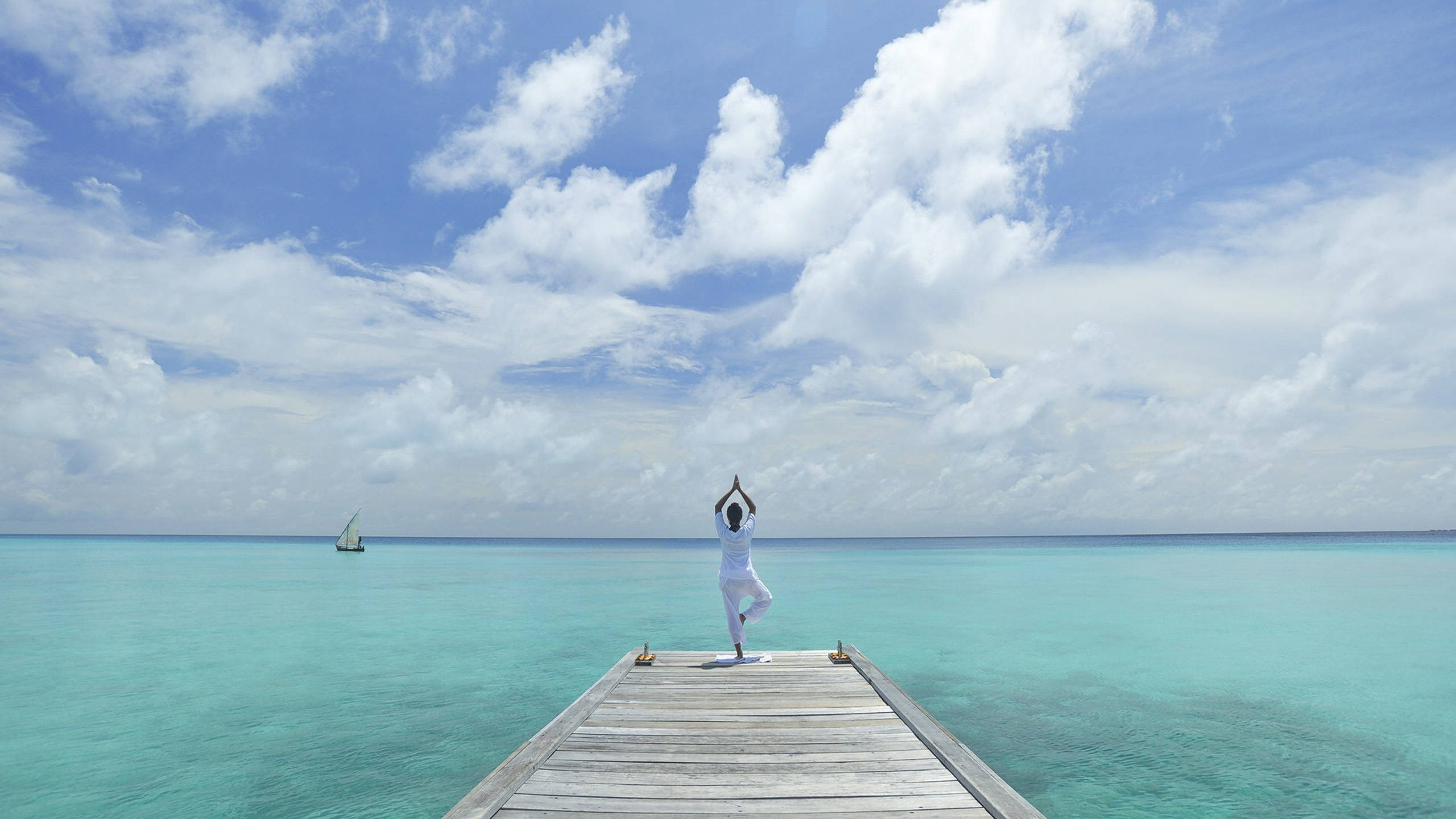 Download free Four Seasons Resorts Maldives Yoga Therapy Wallpaper ...