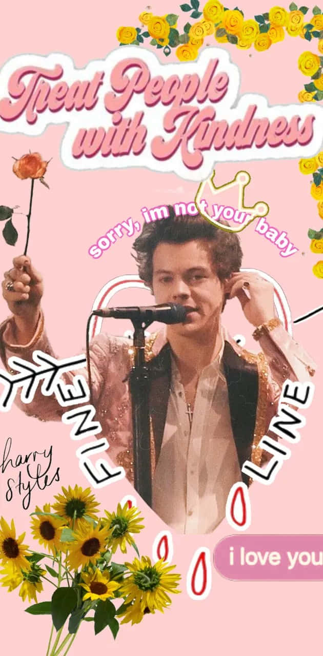 Harry Styles Fine Line Inspired Collage