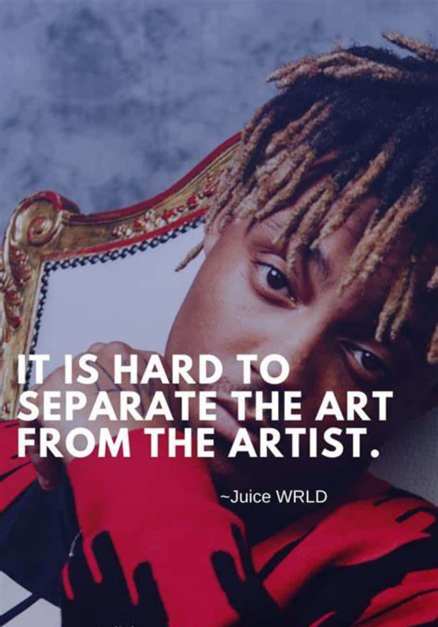 Inspiring Juice Wrld Quotes Wallpaper