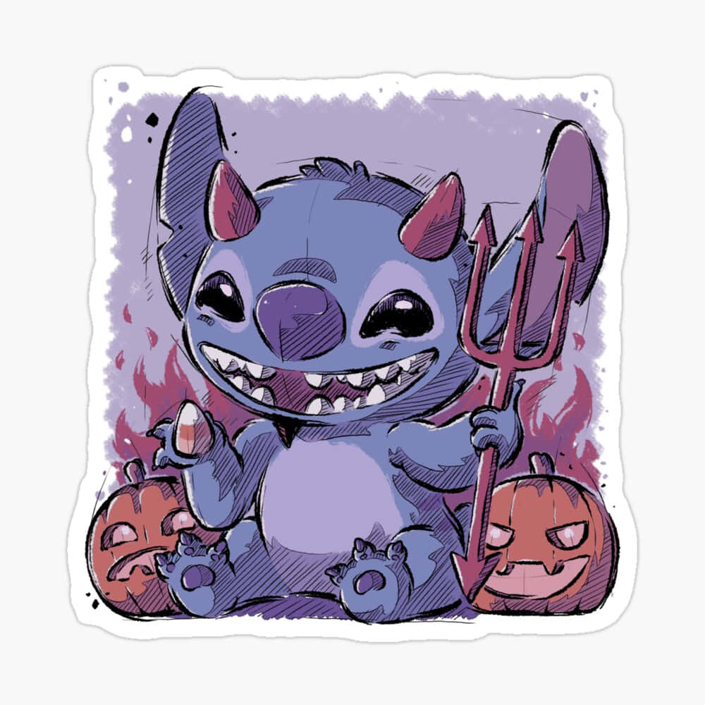 It’s A Spooky Halloween Night For Lilo And Stitch!