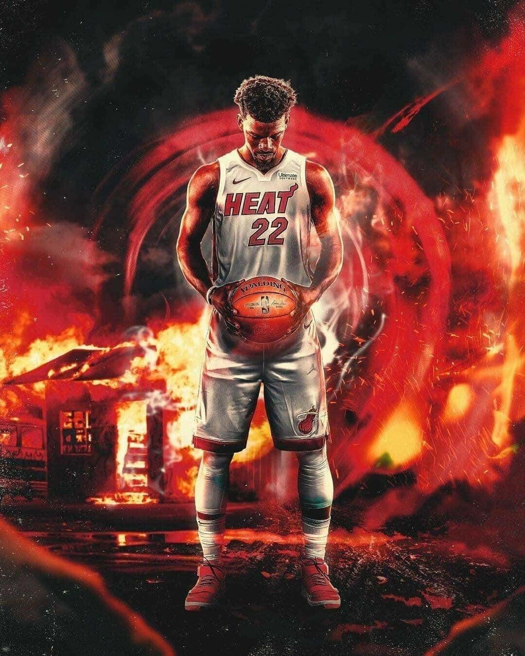 Jimmy Butler Miami Heat Firestorm