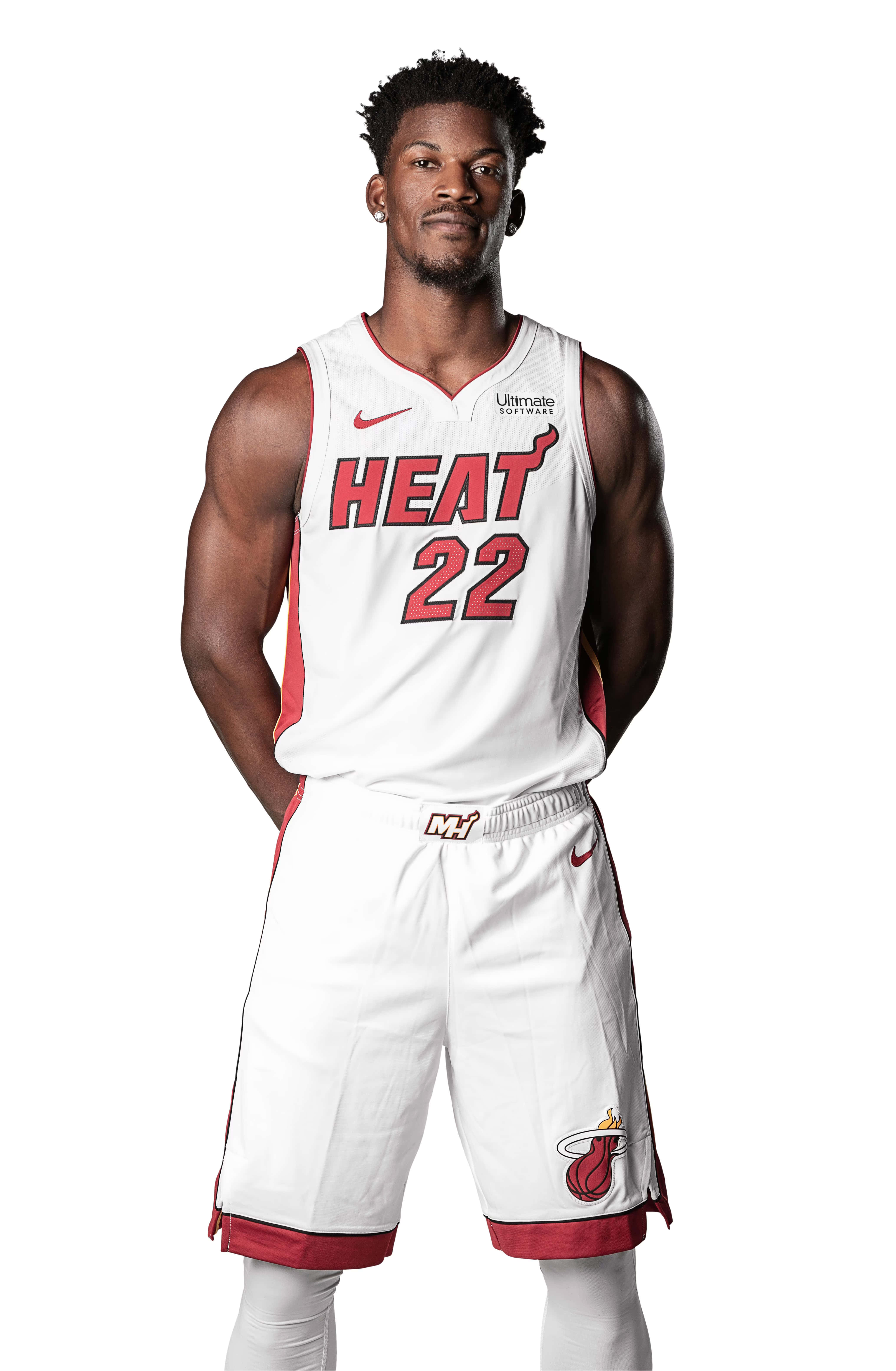Jimmy Butler Miami Heat22 Jersey Pose