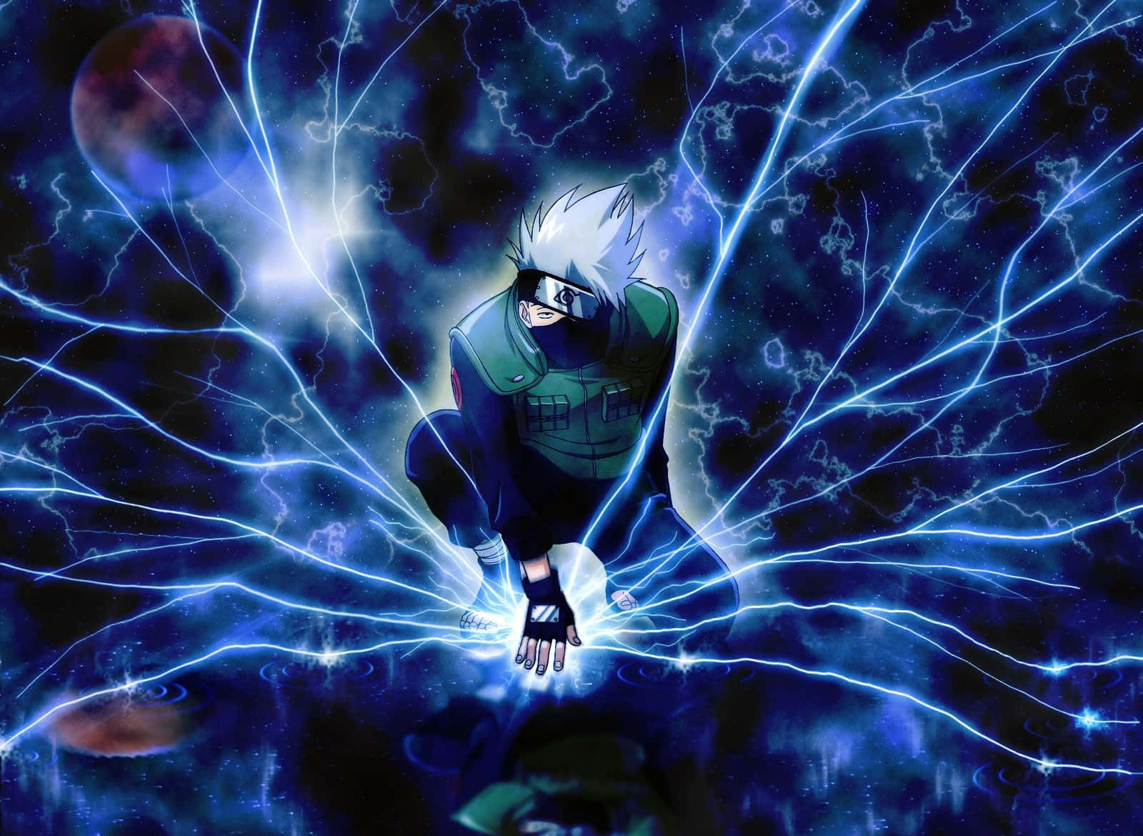 Kakashi Hatake Naruto Neon Lightning