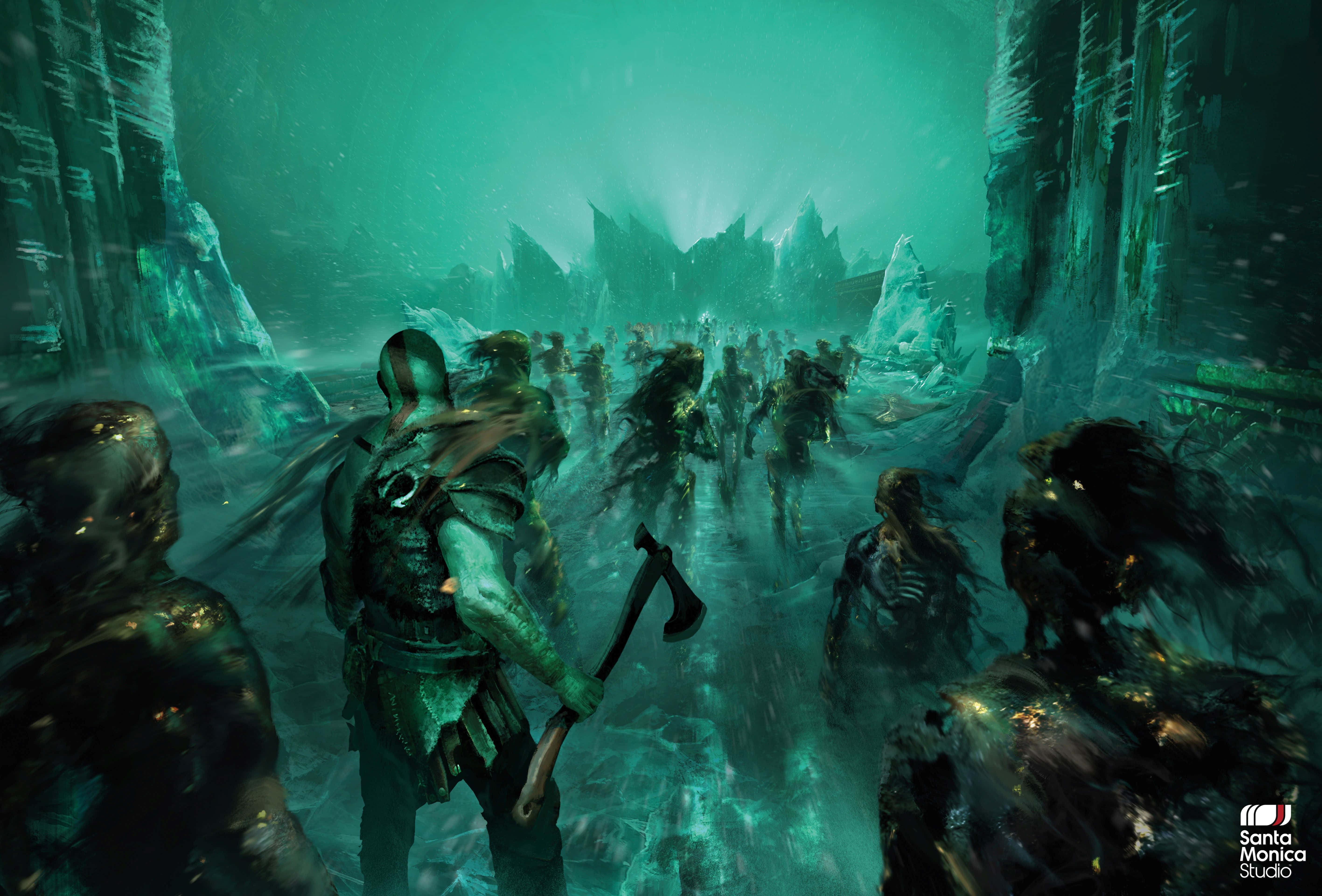 Kratos In His Journey To Avenge His Son In God Of War 5