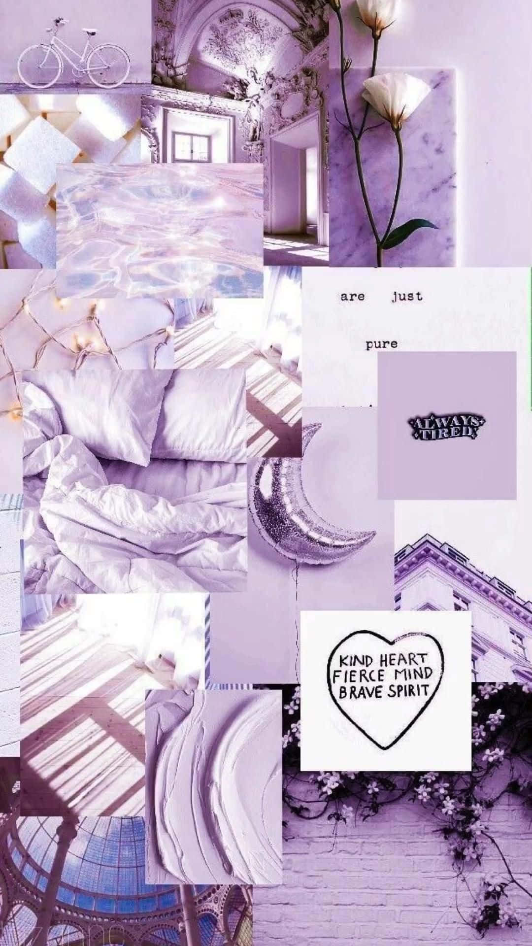 Lavender_ Tired_ Aesthetic_ Collage