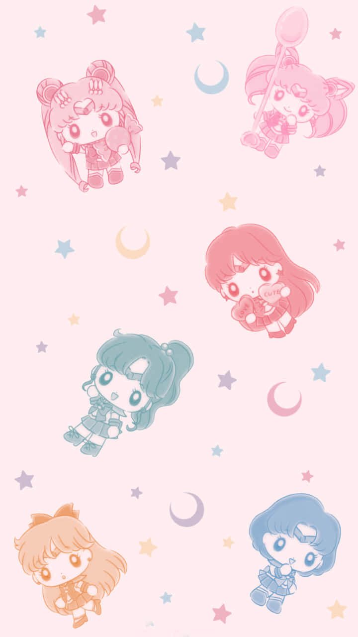 Lovely Inner Senshi Sailor Moon Pattern