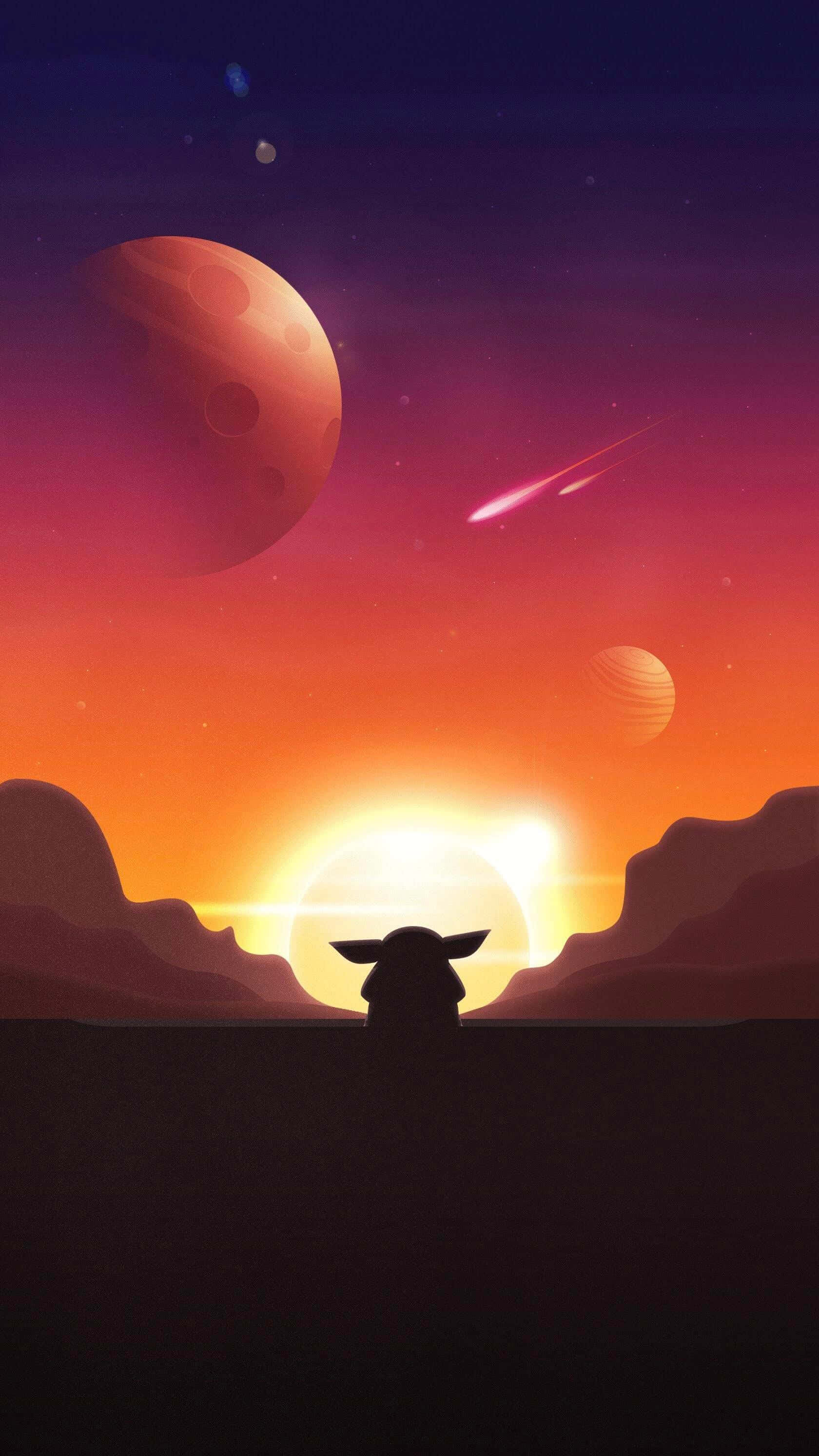 Make A Call To The Mandalorian With Baby Yoda Phone