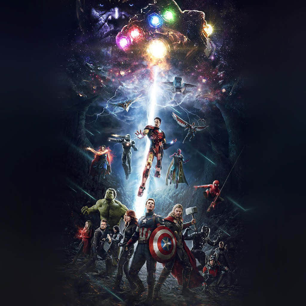 Marvel Ipad Avengers With Infinity Stones