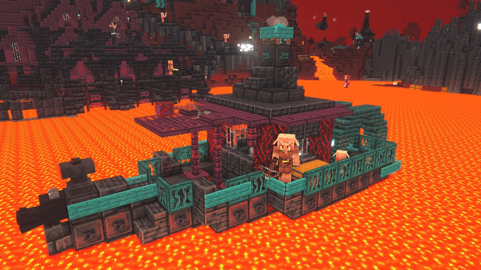 Minecraft_ Nether_ Bastion_ Remnant