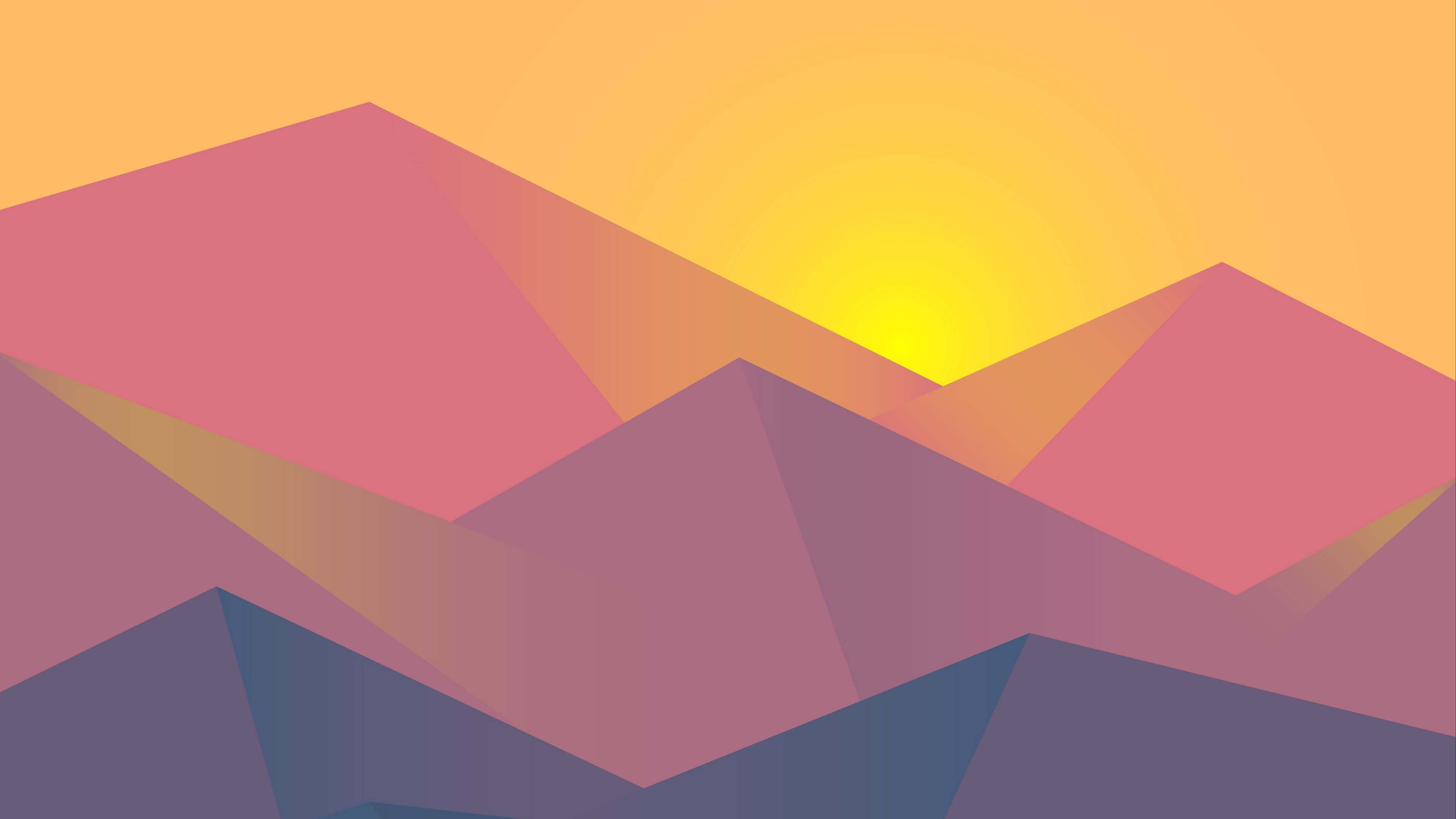 Minimalist Geometric Desktop