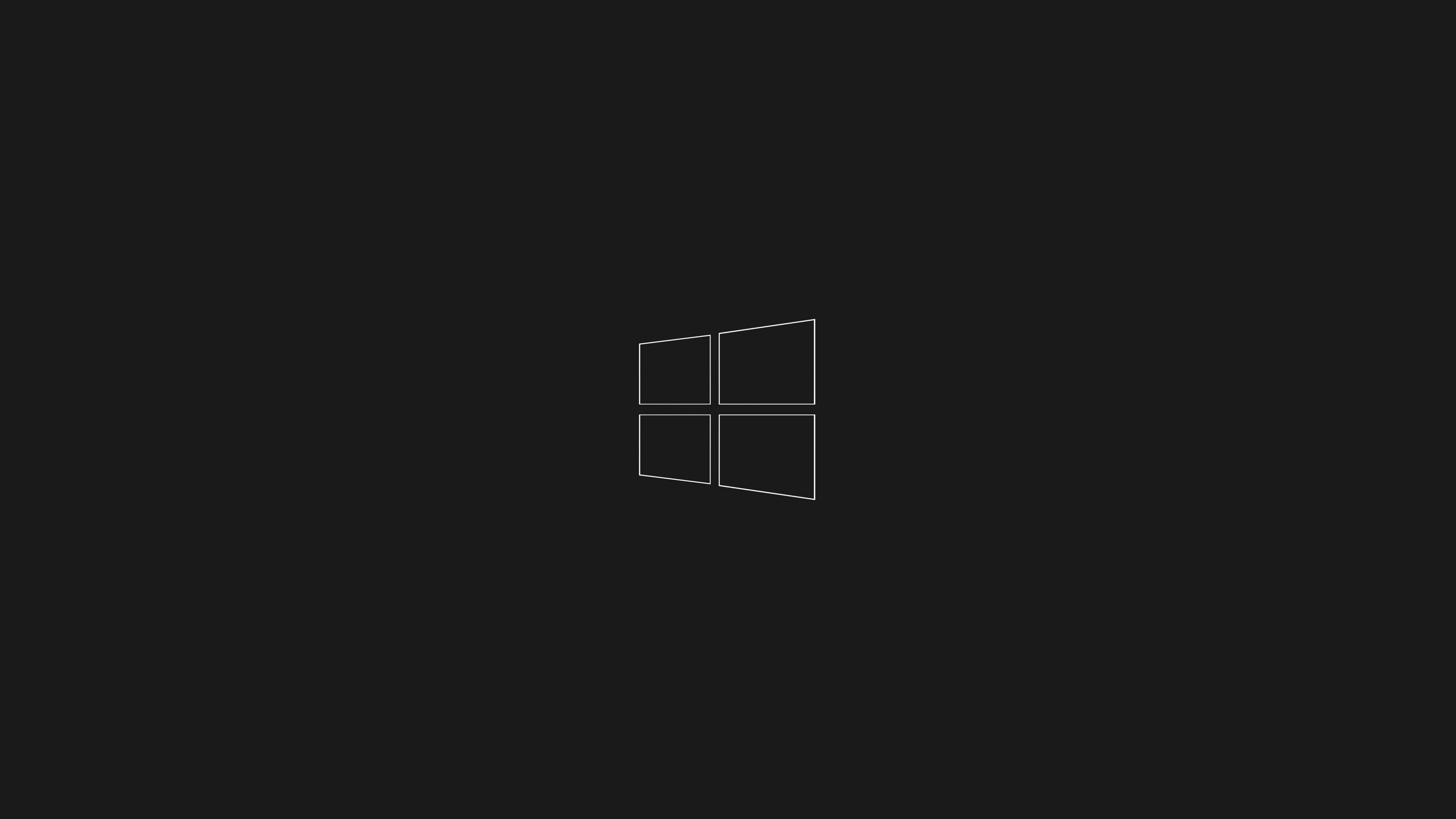 Download free Minimalist Windows 10 Hd Black Logo Wallpaper ...