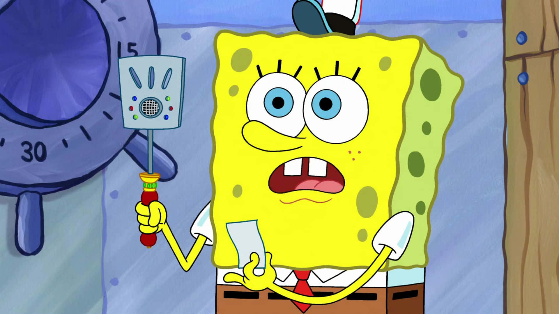 Modern Spatula Aesthetic Spongebob Desktop