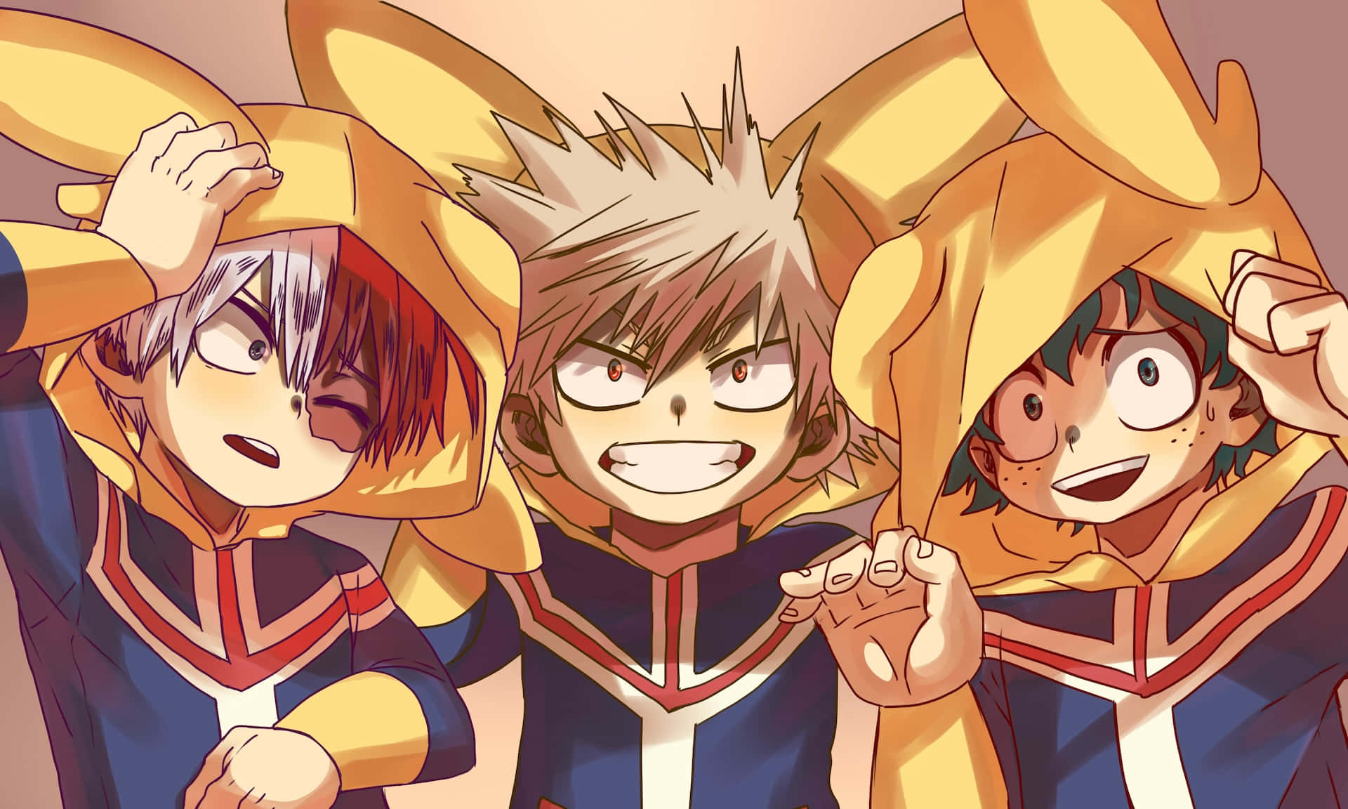 My Hero Academia Trioin Costumes